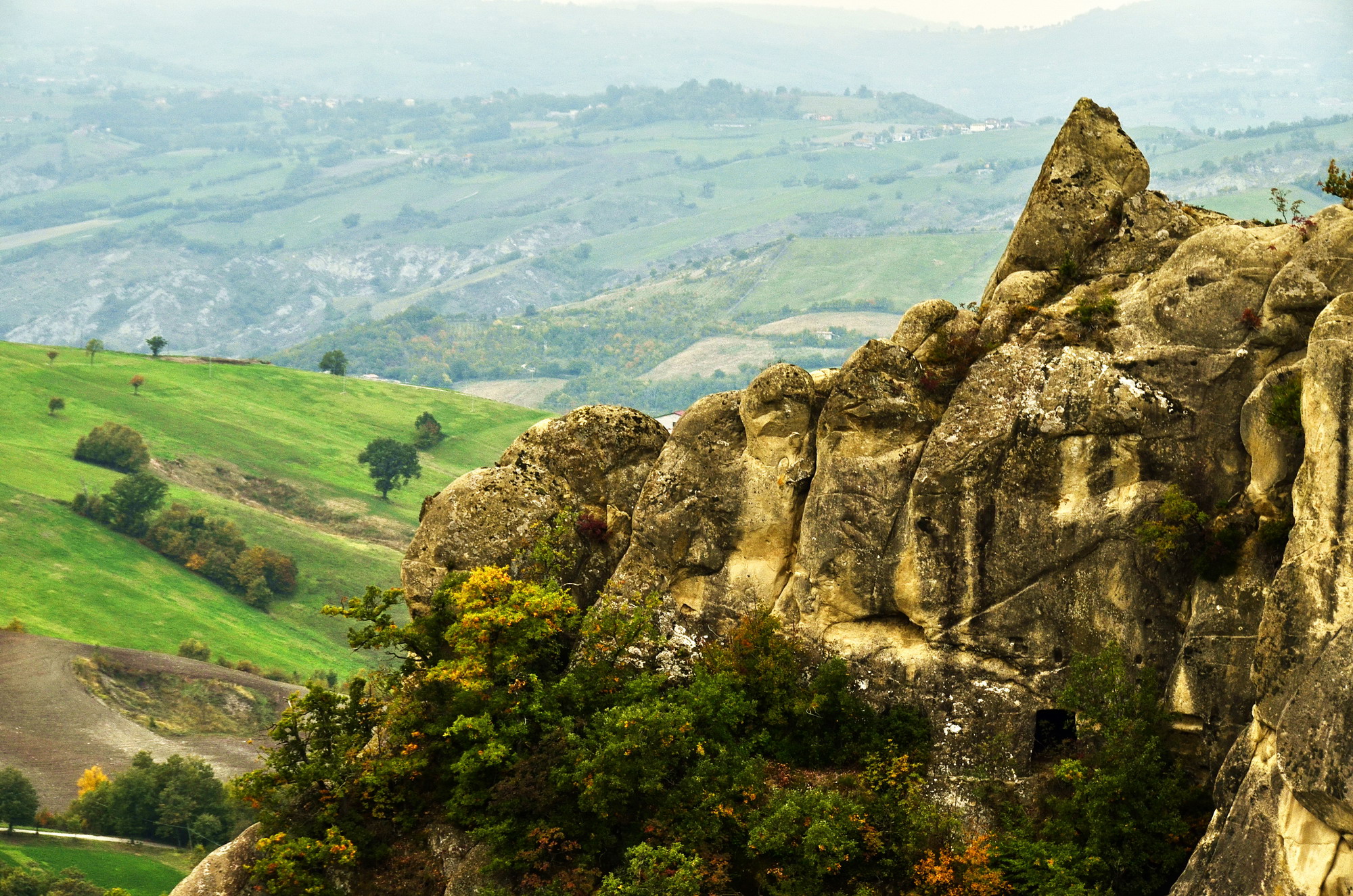 The rocks of Roccamalatina (Modena)