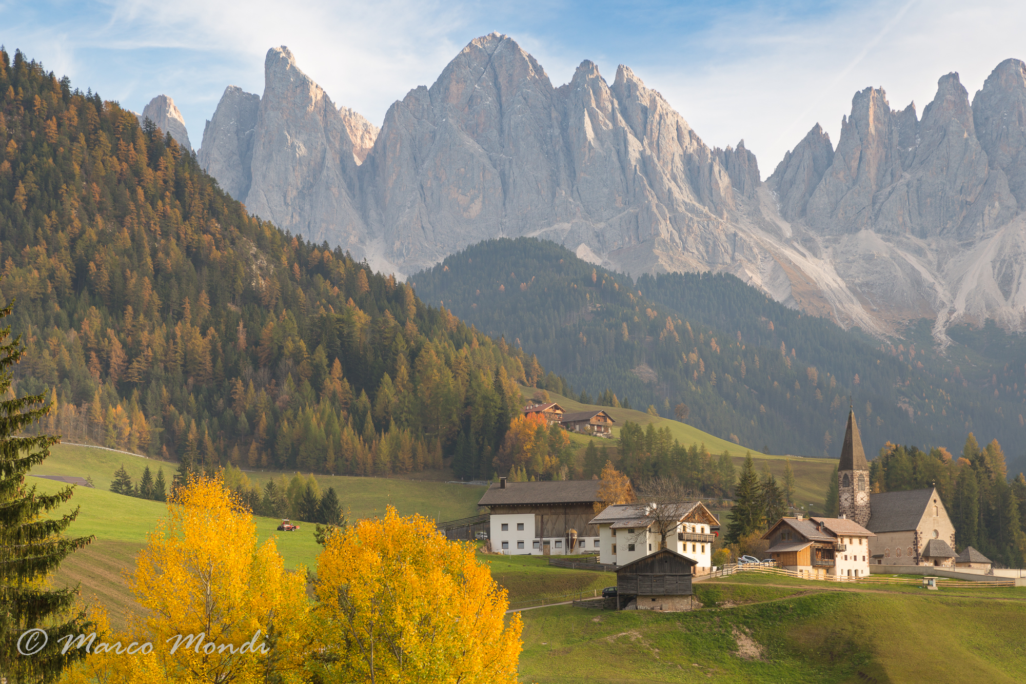 Autumn in Val di Funes