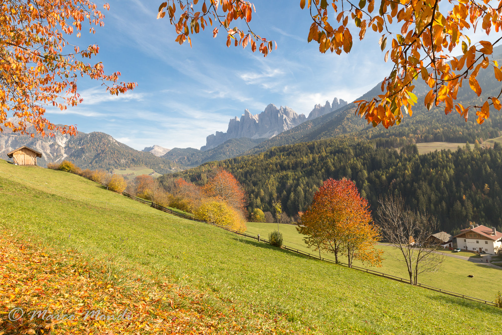 Autumn in Val di Funes