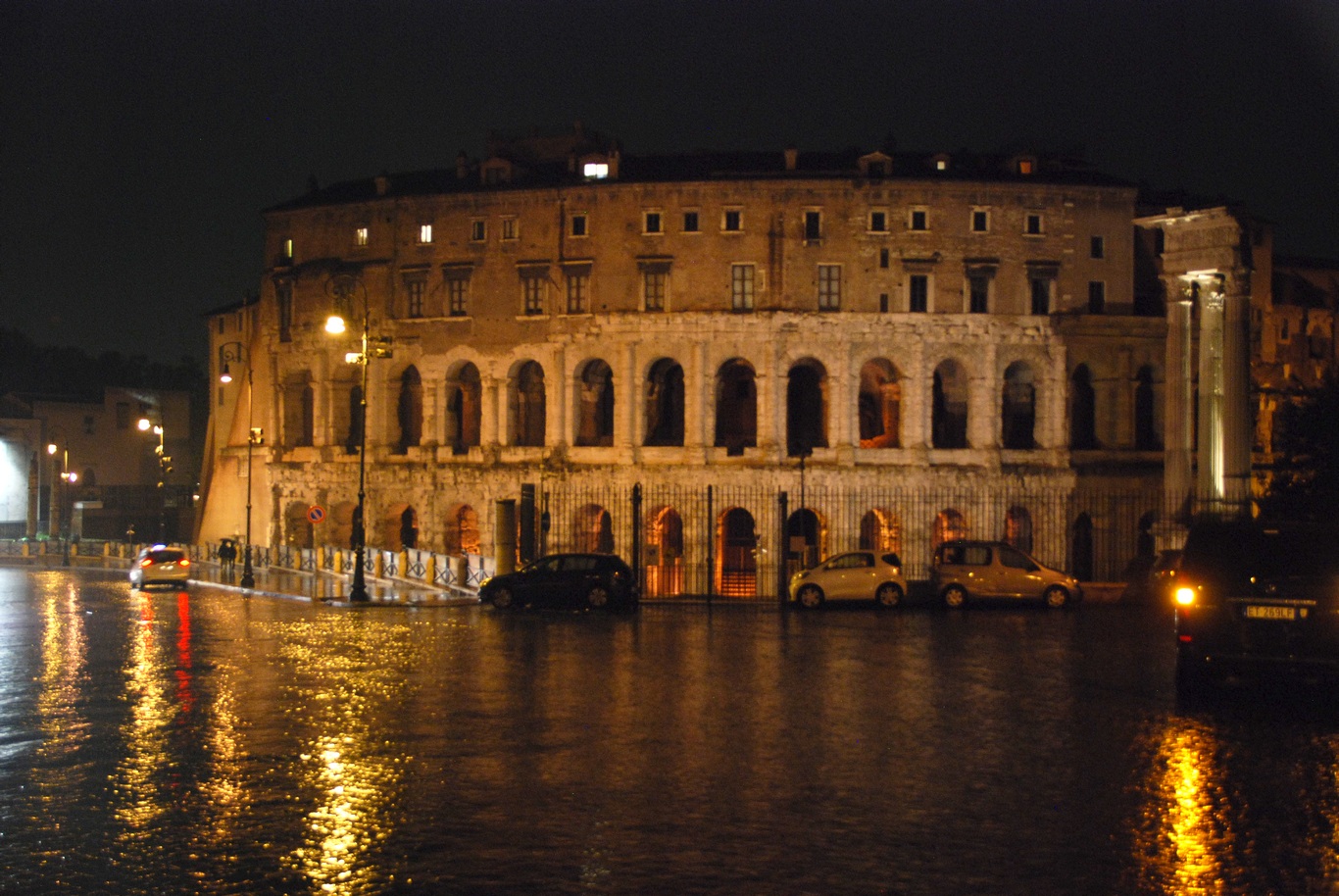 Marcello on a rainy evening