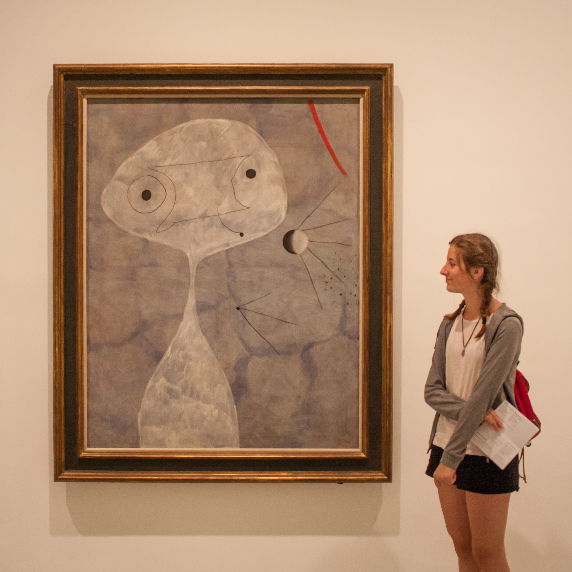 The man with the pipe and Silvia