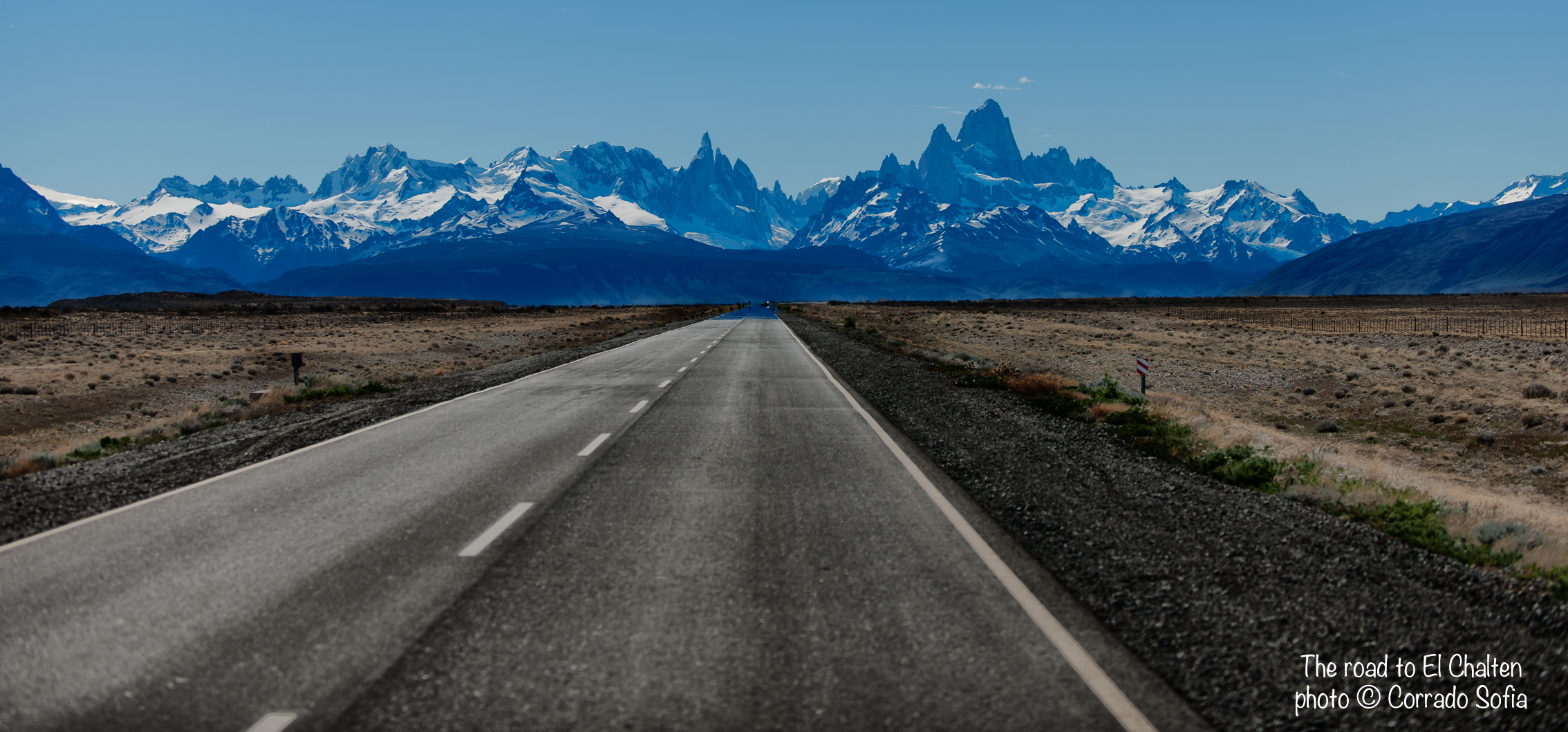 The road to El Chalten