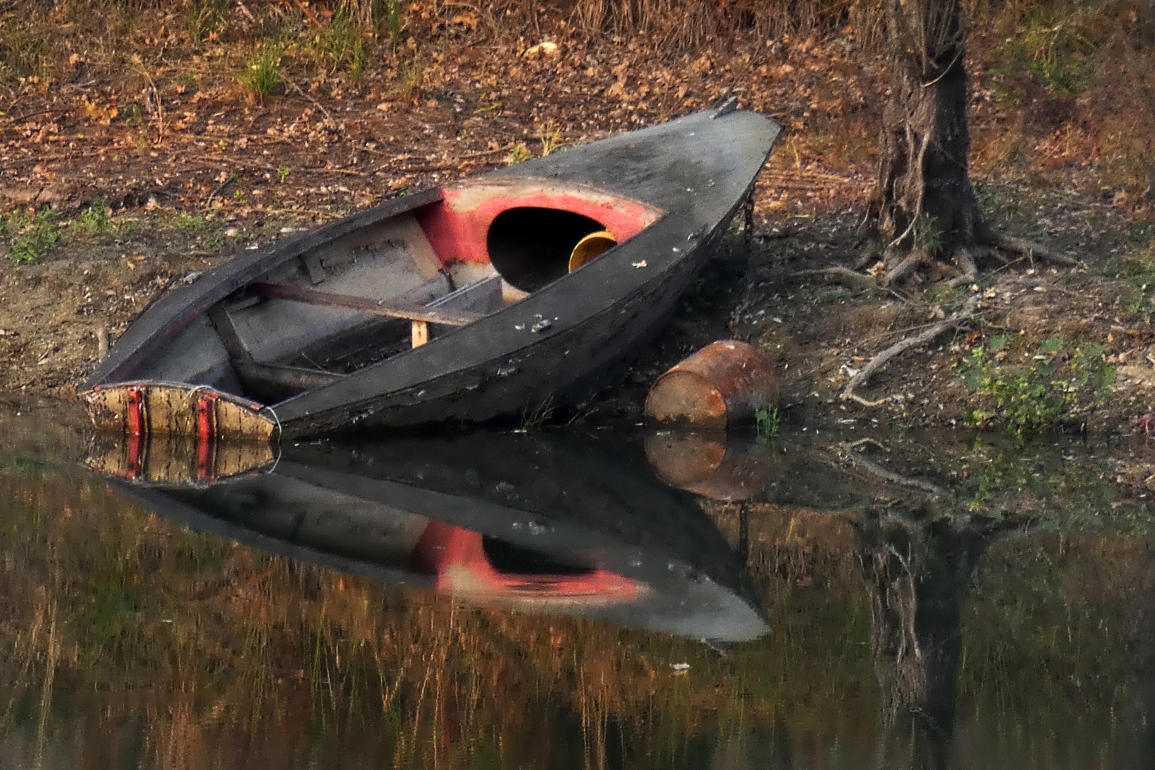 The mooring at the quarry