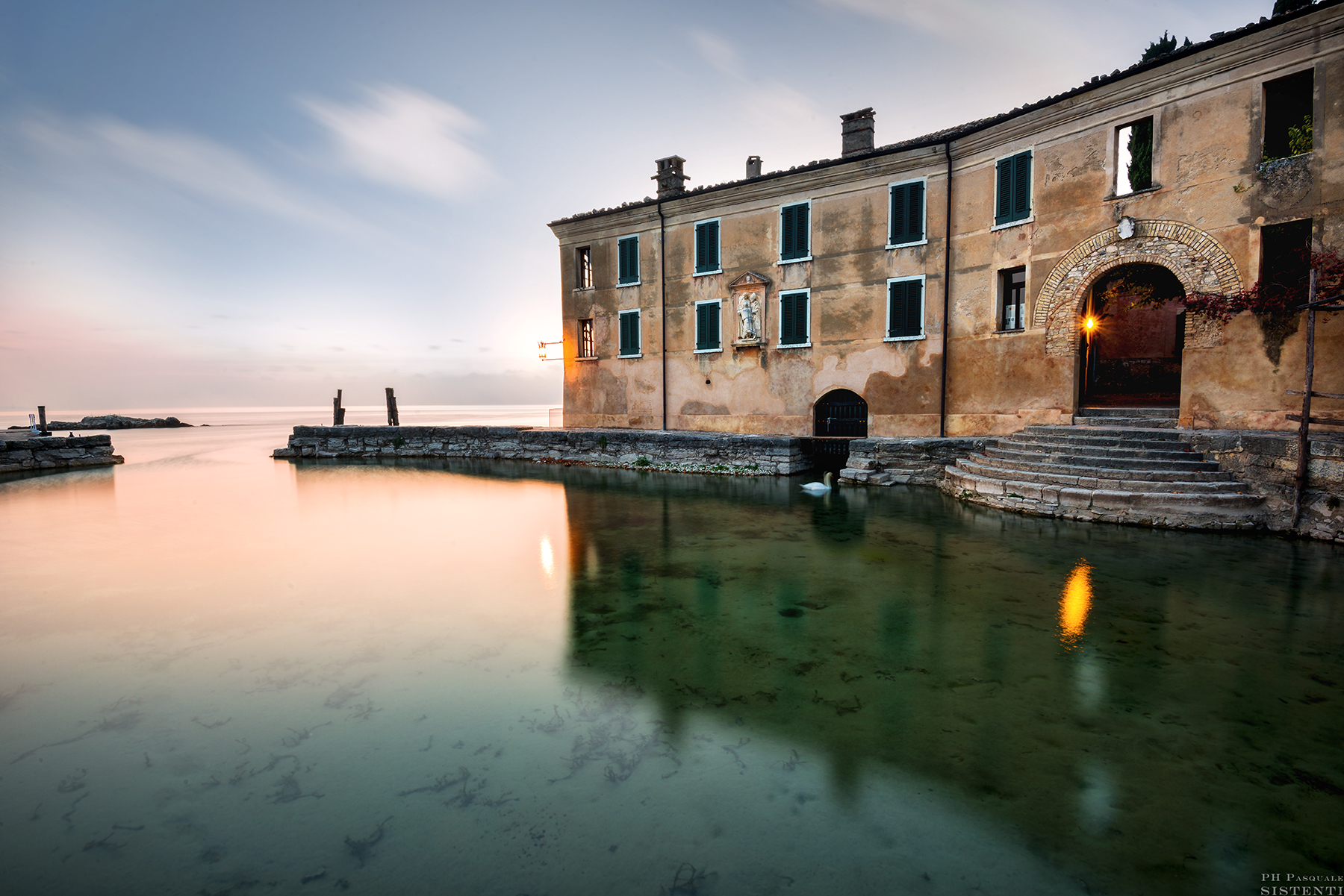 Punta San Vigilio al tramonto