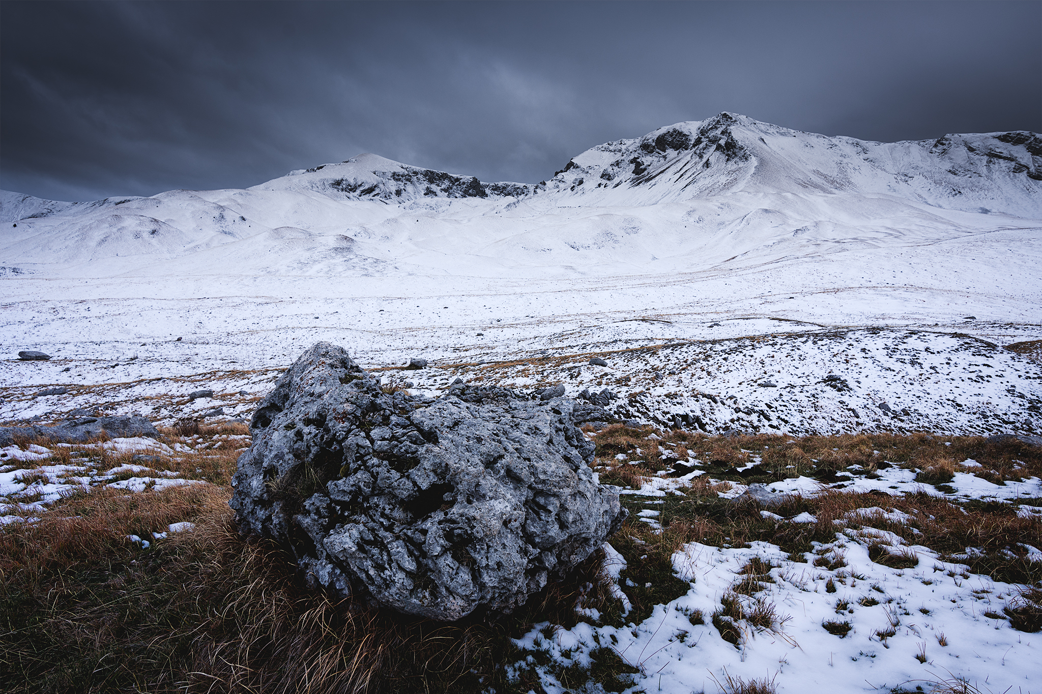 L'inverno a Campo Imperatore