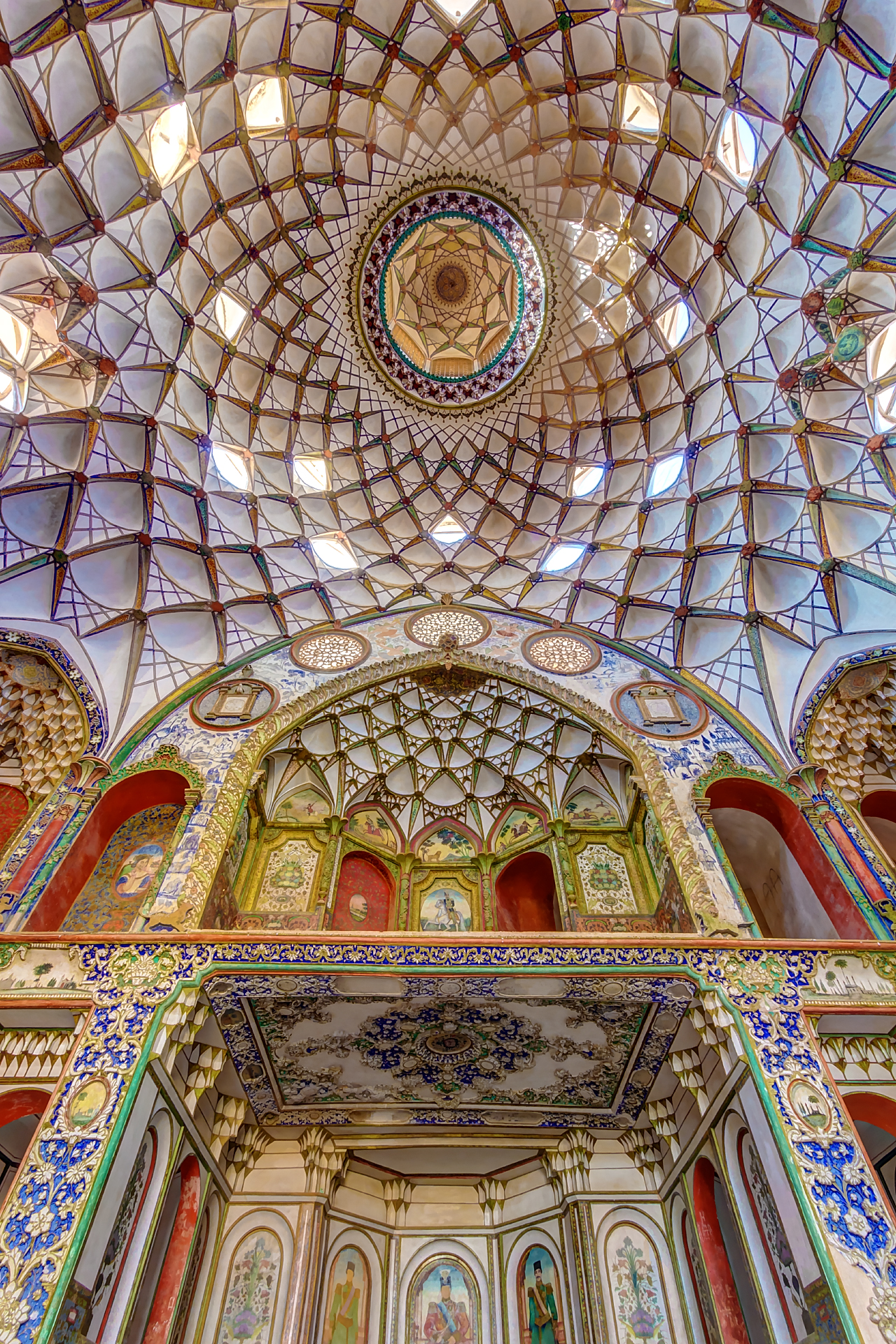 Zona coperta della Casa Borujerdi