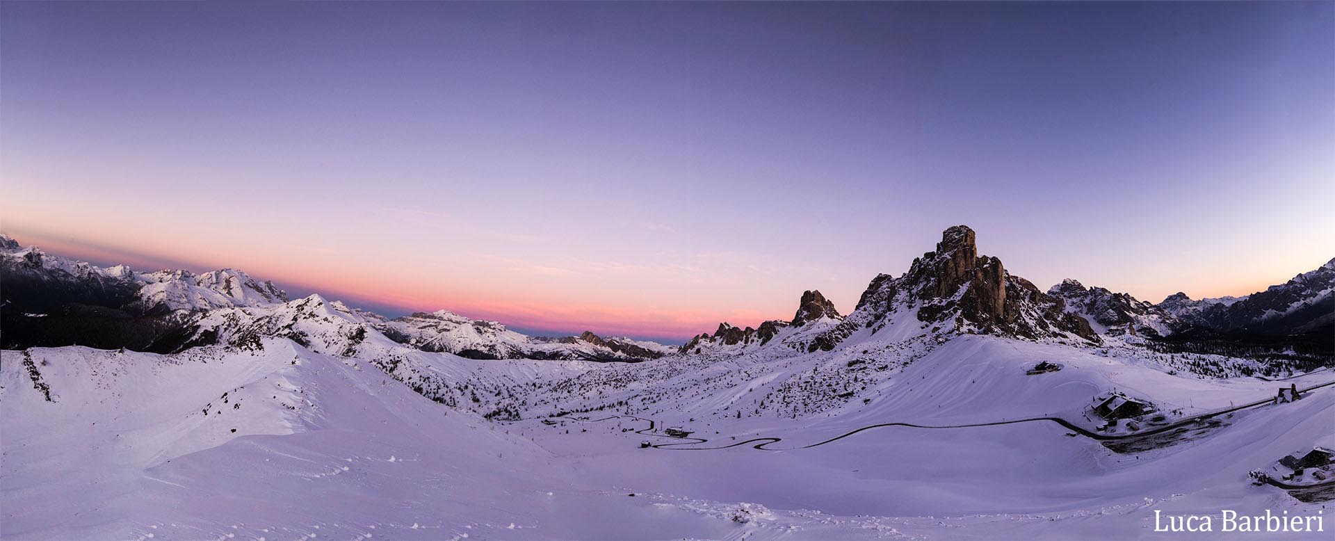 Overview - Dawn to Passo Giau