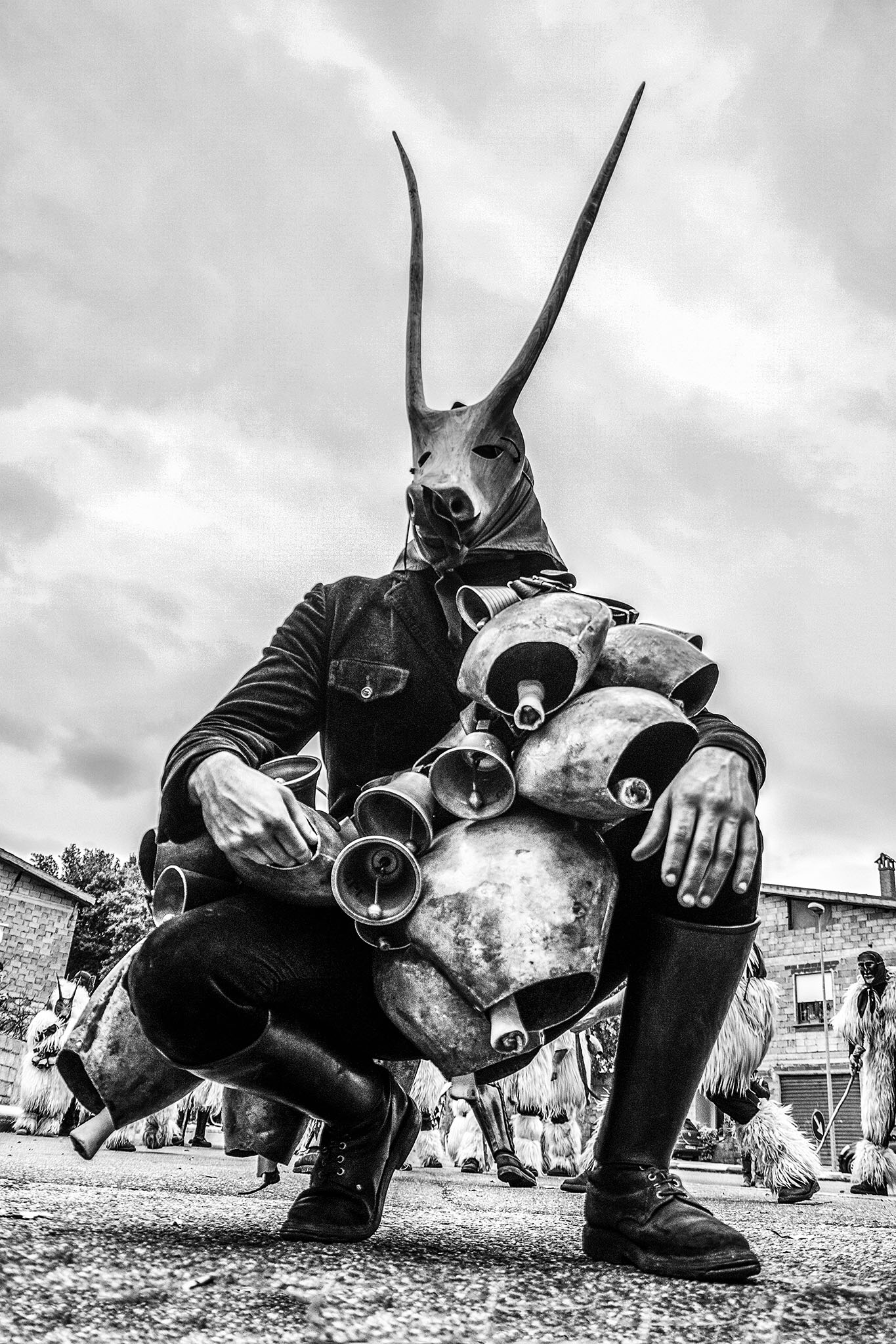 Su Boe, maschera del carnevale di Ottana (nu)