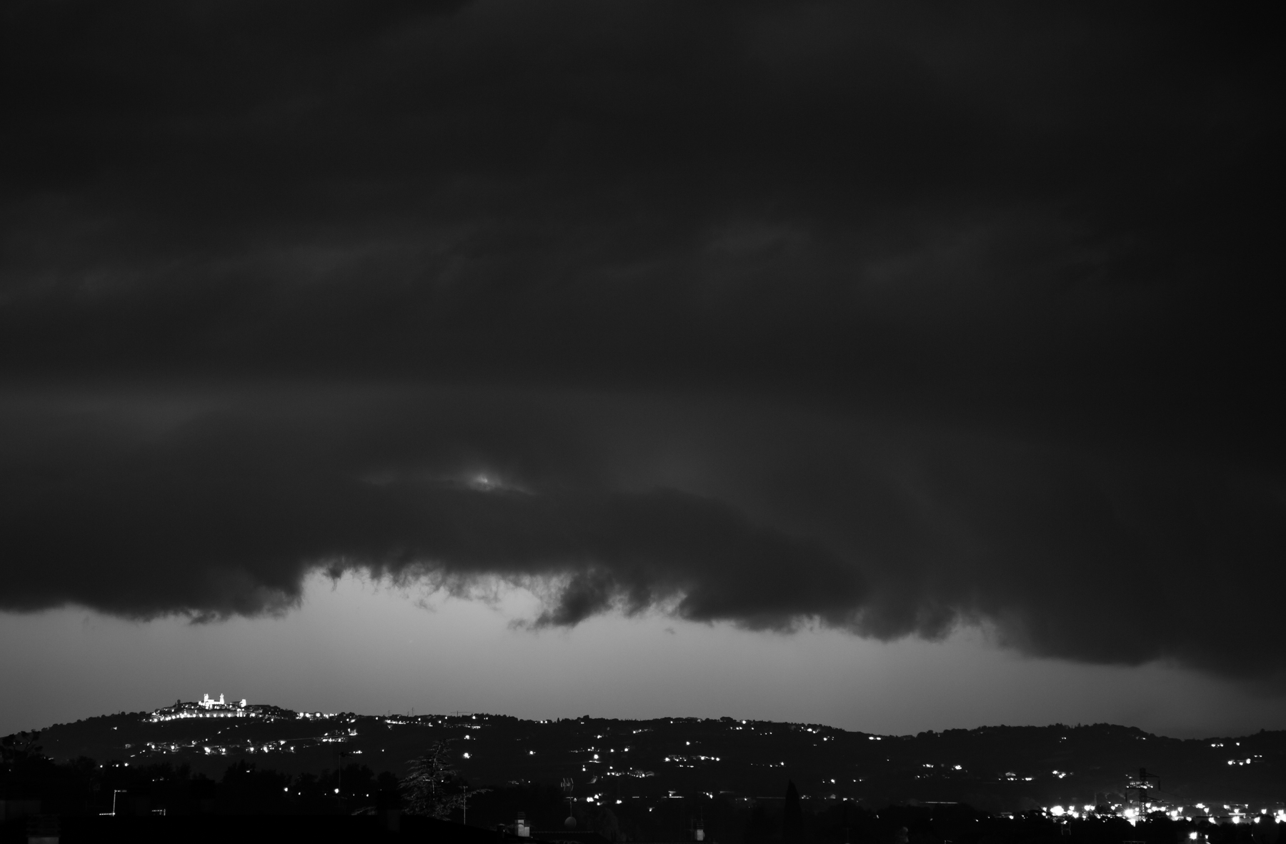 before the thunderstorm