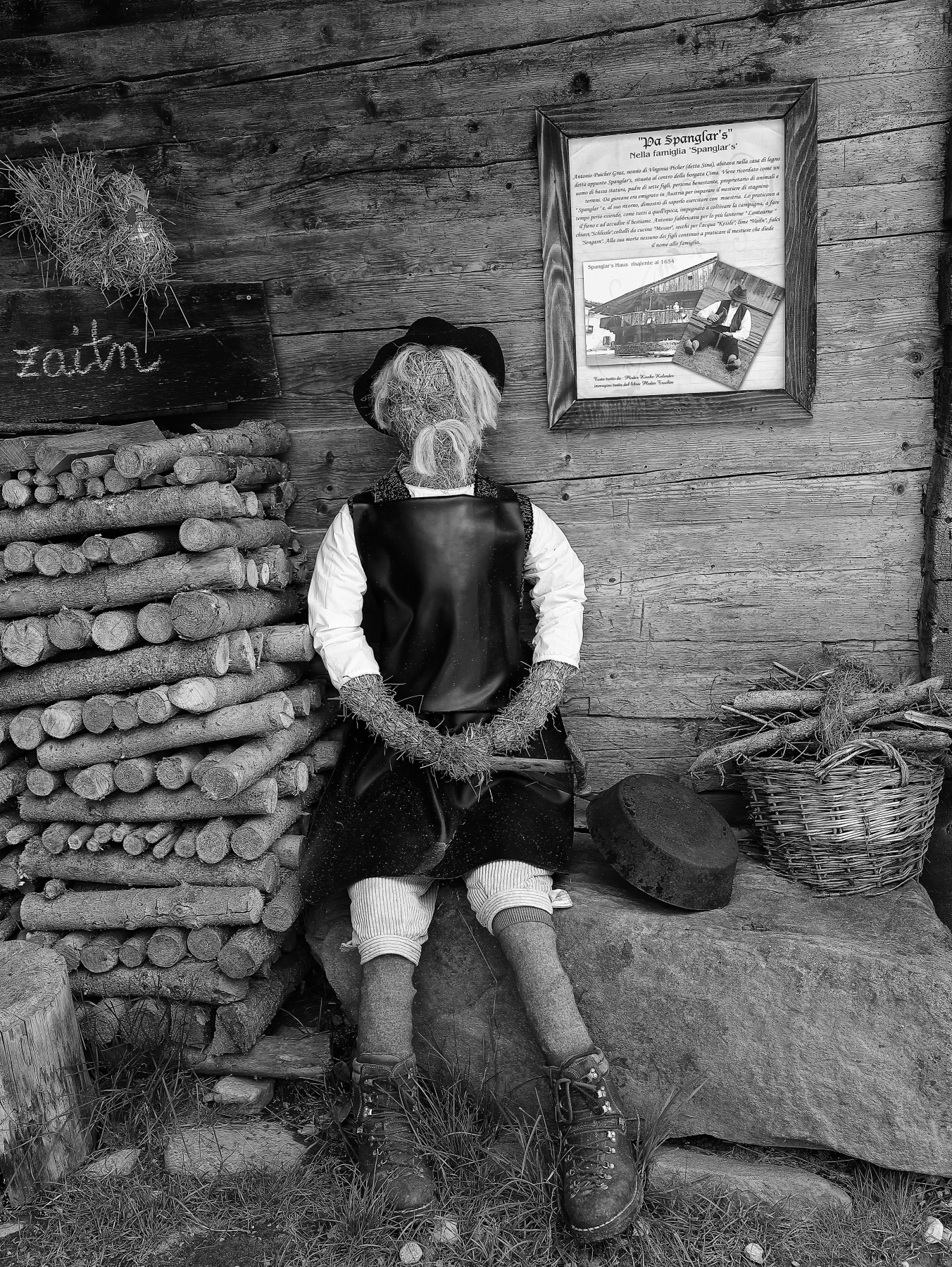 Among the houses of Cima Sappada