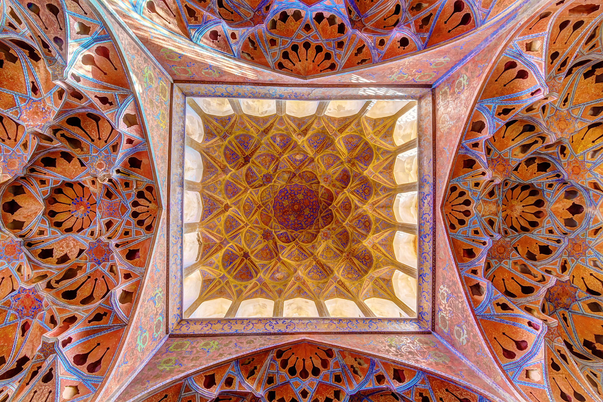 Area coperta del palazzo Ali Qapou - Music Room