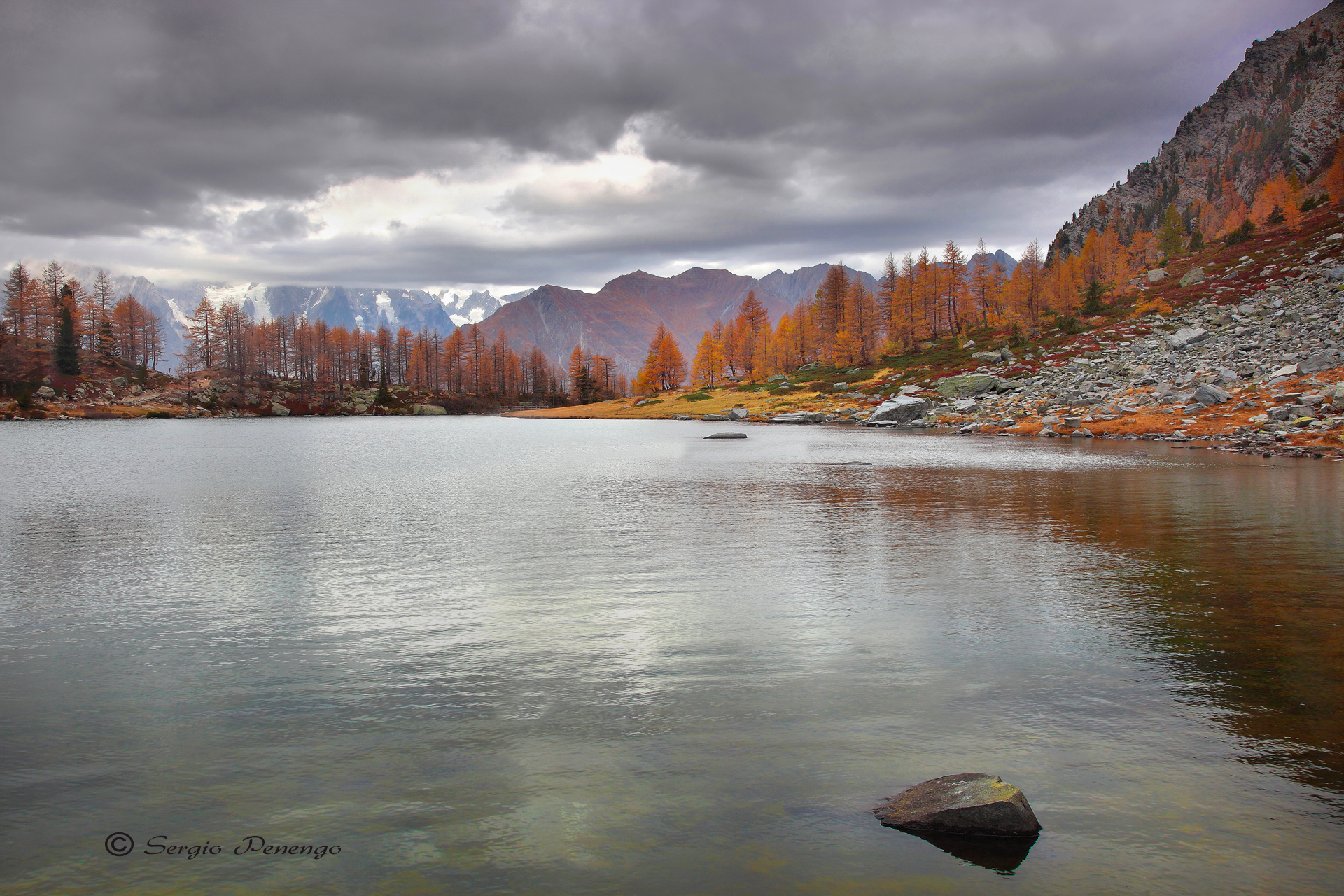 "Autumn at the lake"