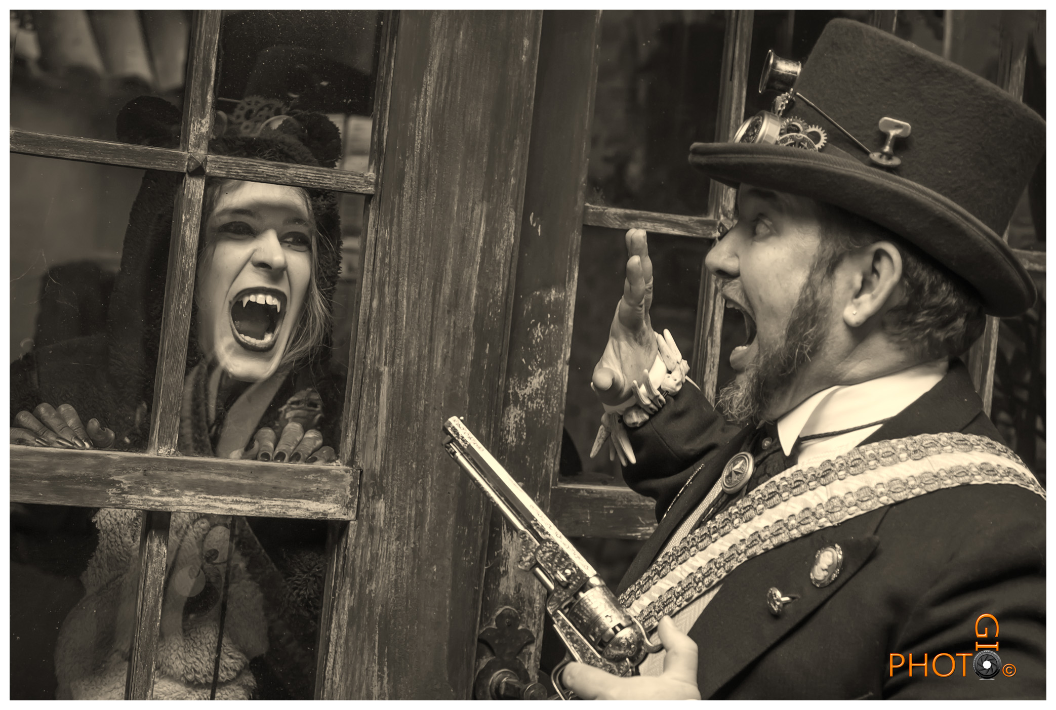 evening of terror in the castle