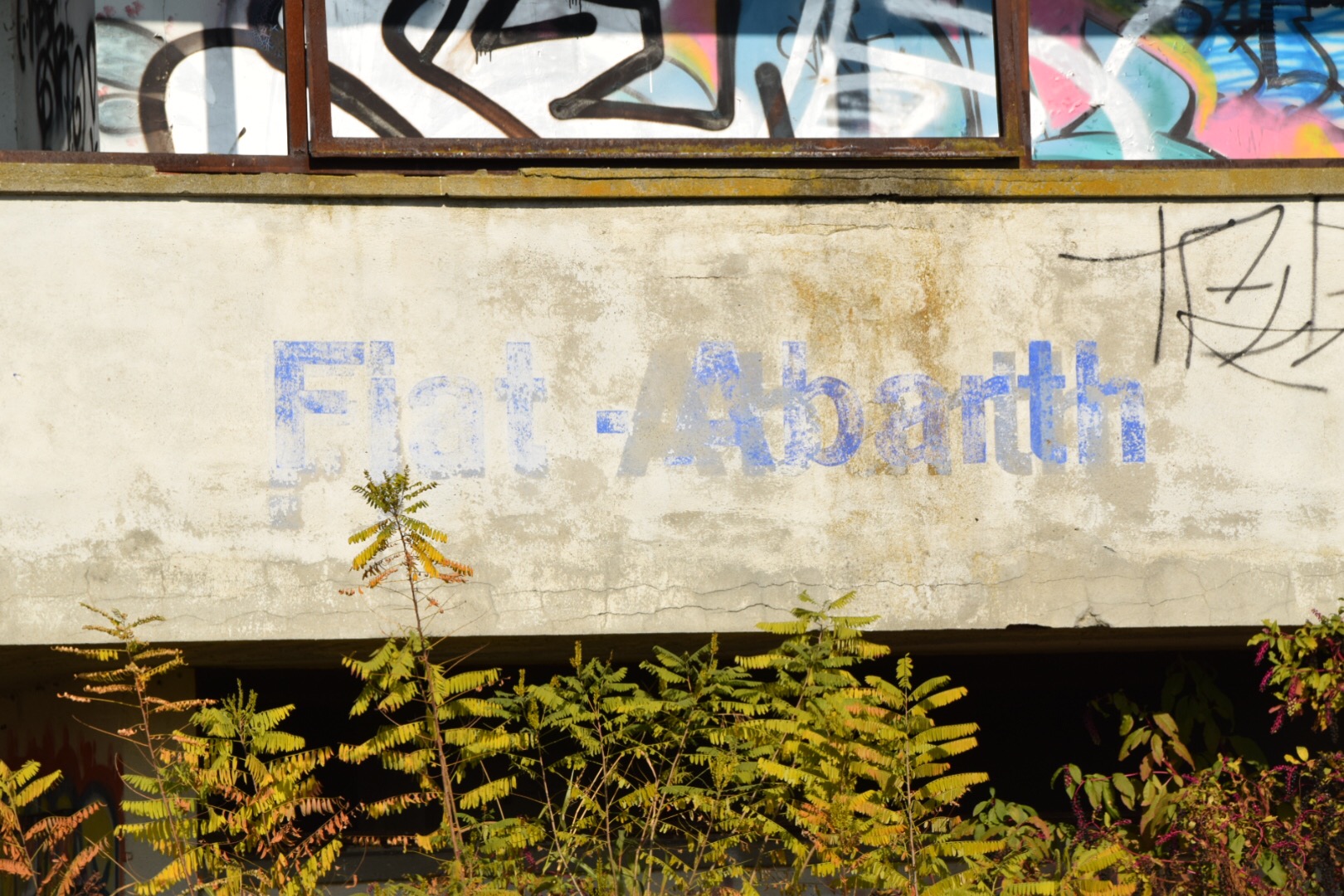 Abandoned track of Morano sul Po