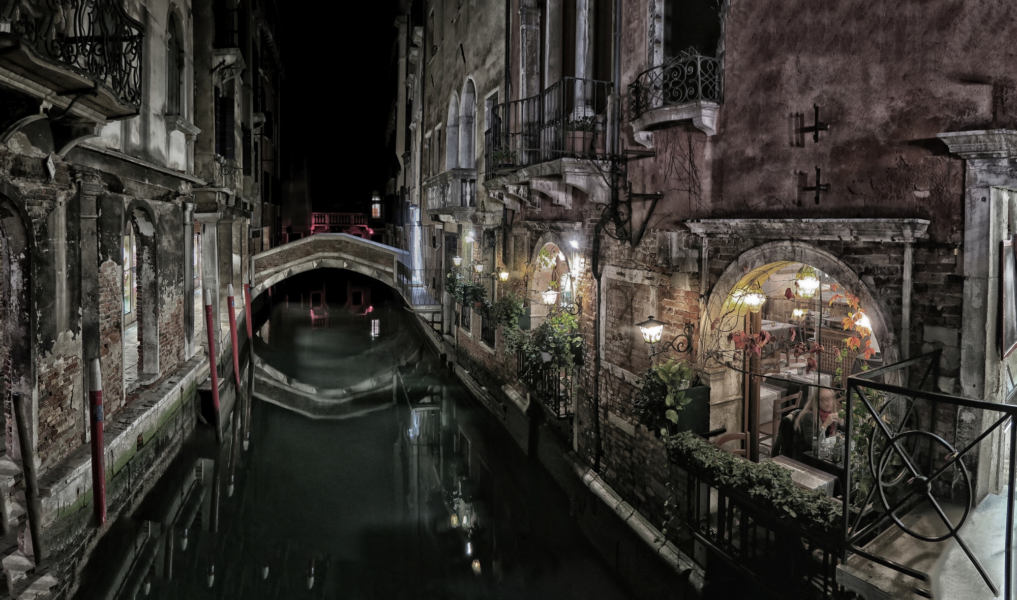 From the Bareters Bridge