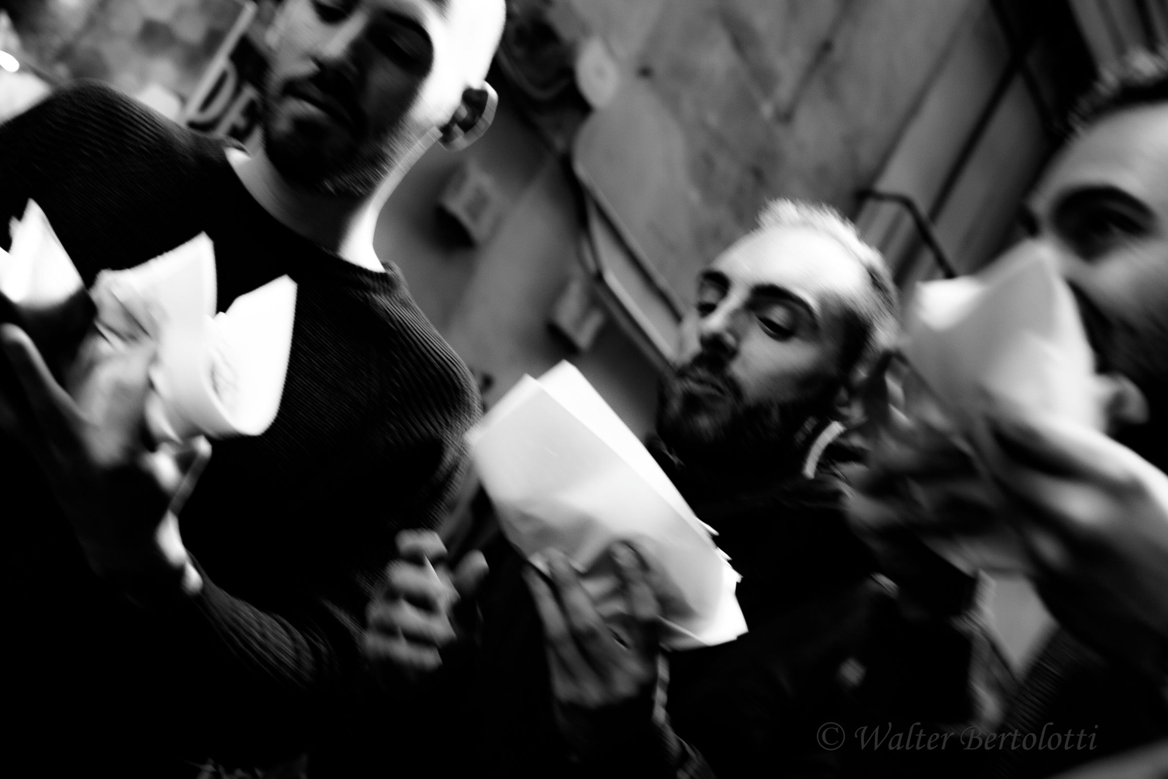 in the alleys of Naples