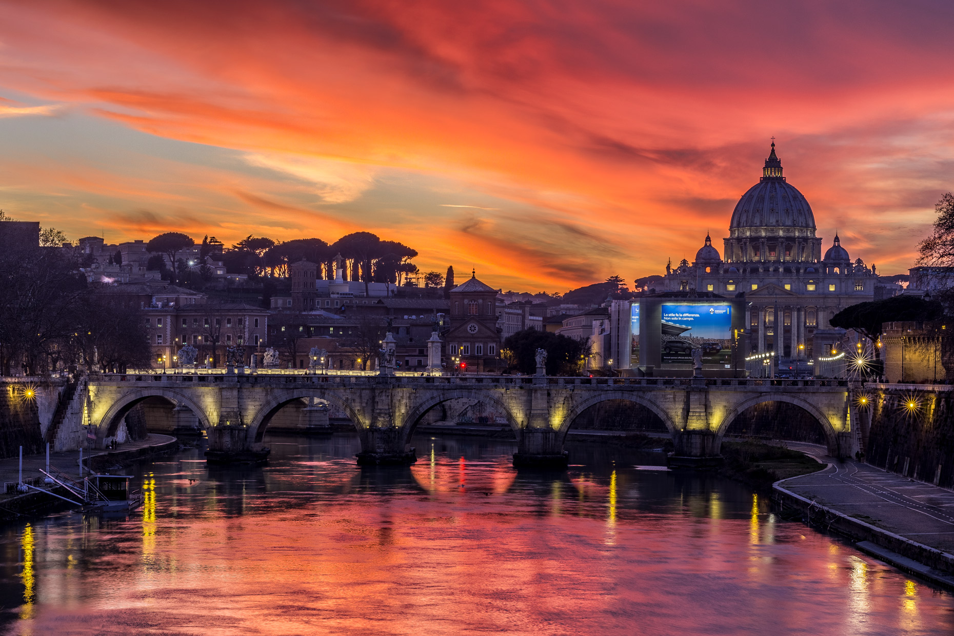 Red sunset