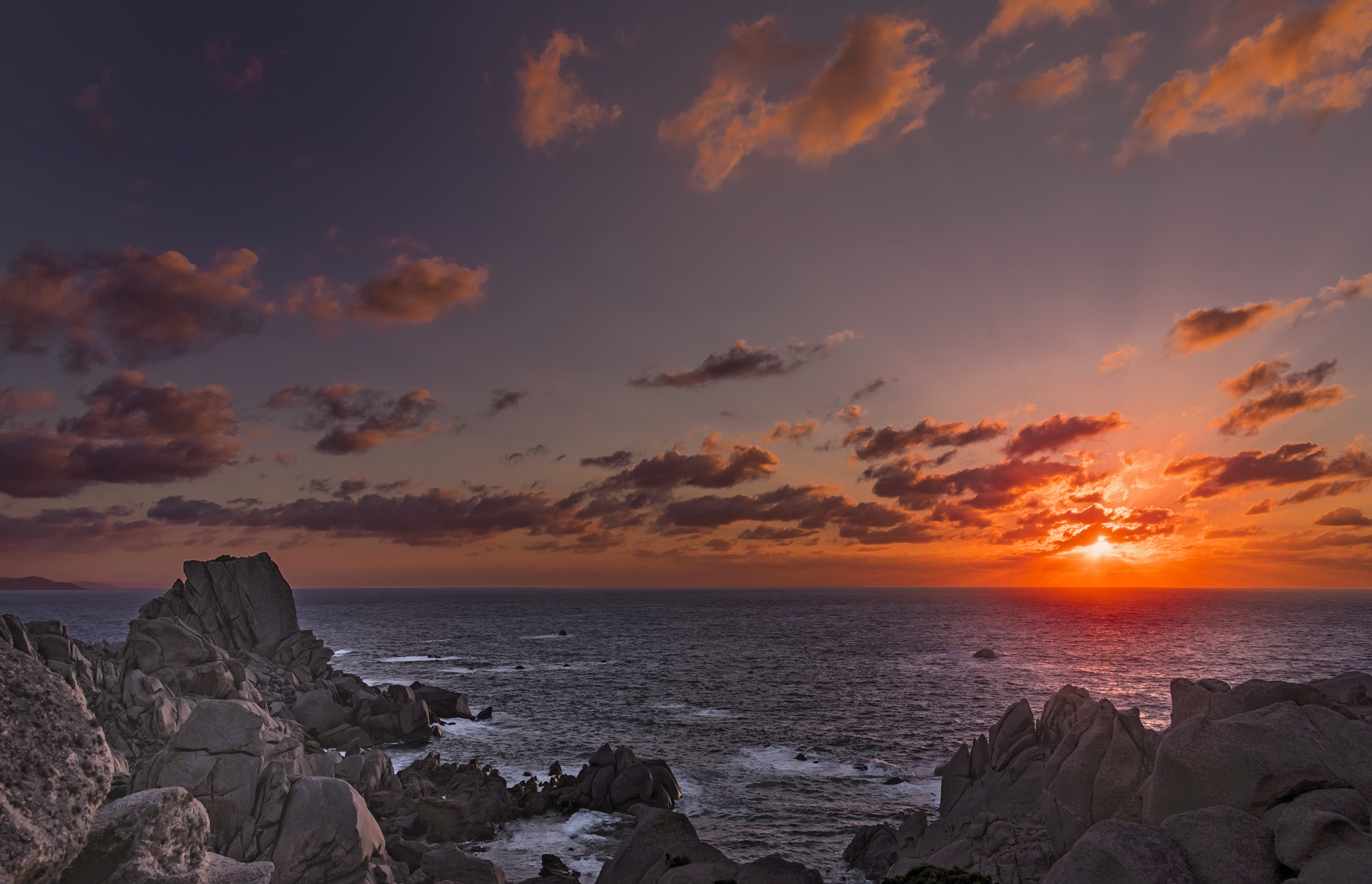 Tramonto a Capo Testa (Santa Teresa di Gallura)