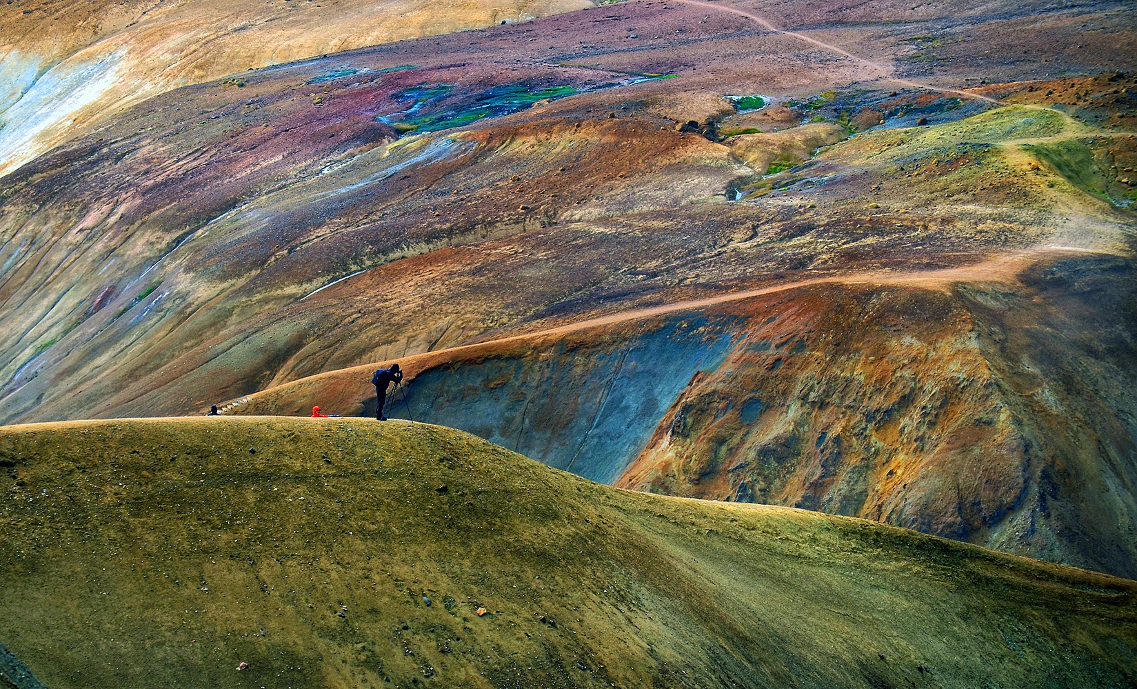 The fantastic colors of Kerlingarfjoll (Iceland)