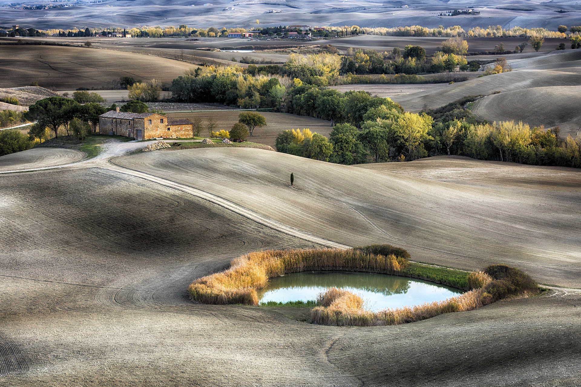 Autumn in Val d'Orcia