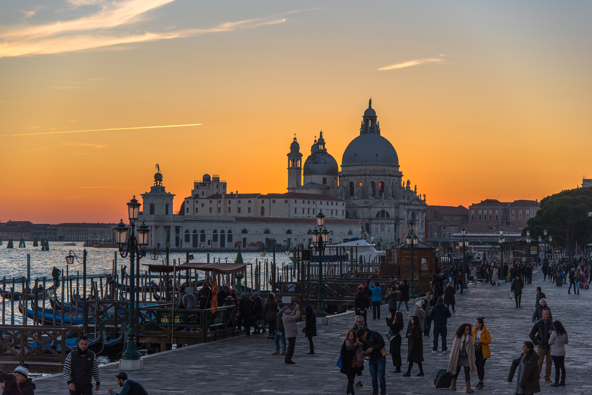 Venice at sunset