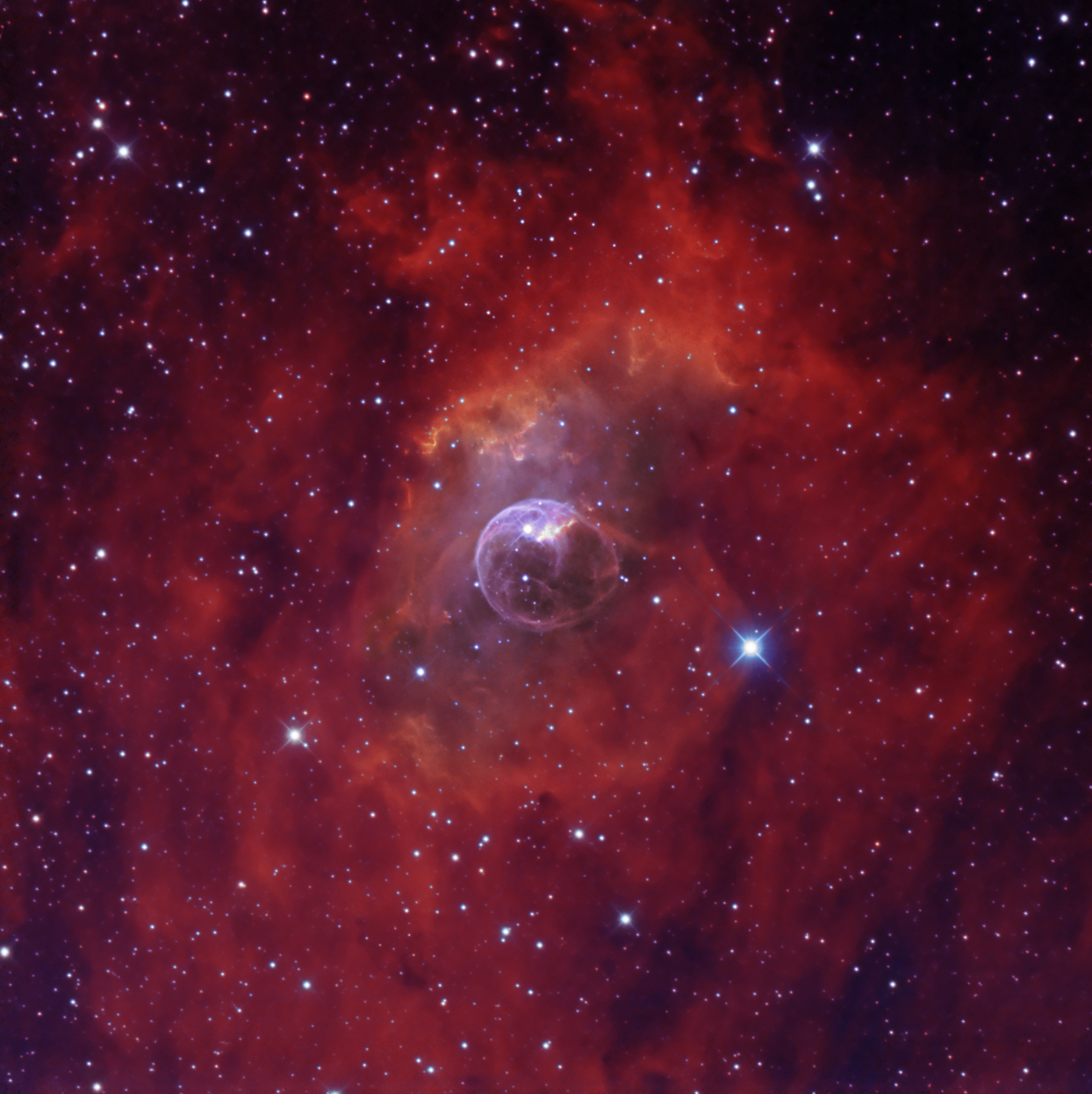 ngc7635 "BUBBLE NEBULA"