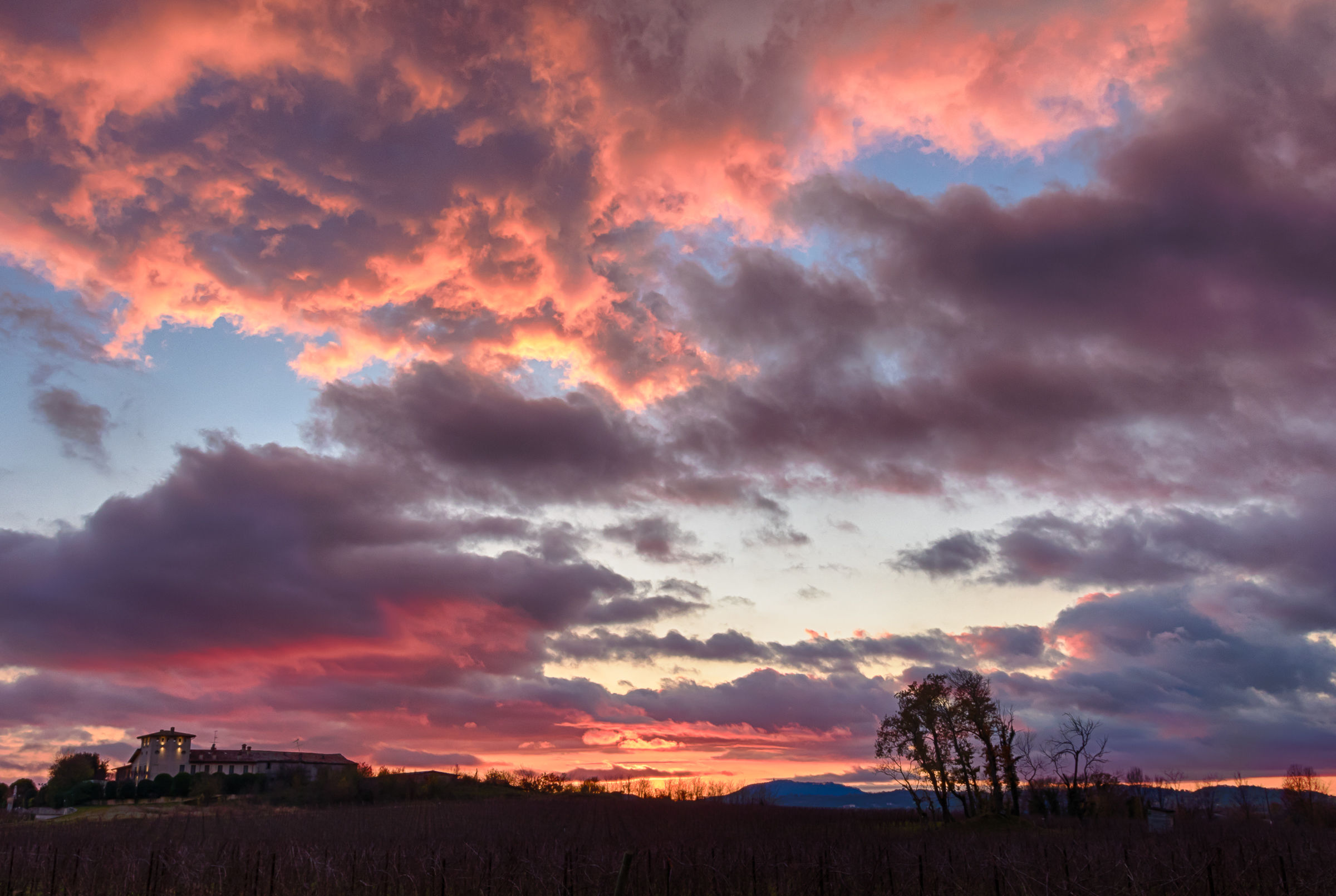 Sunset in Franciacorta 2