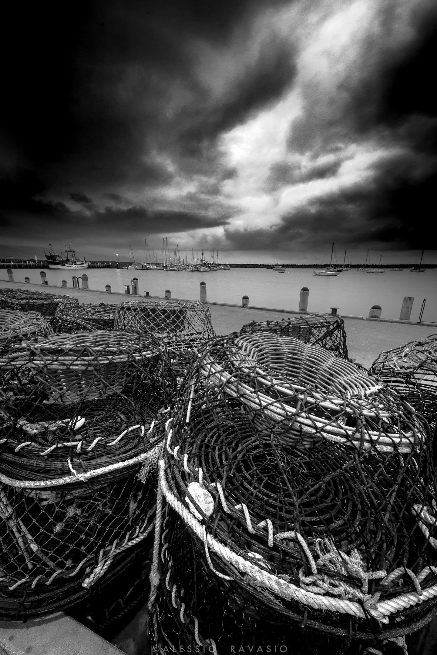 Prime luci per la pesca