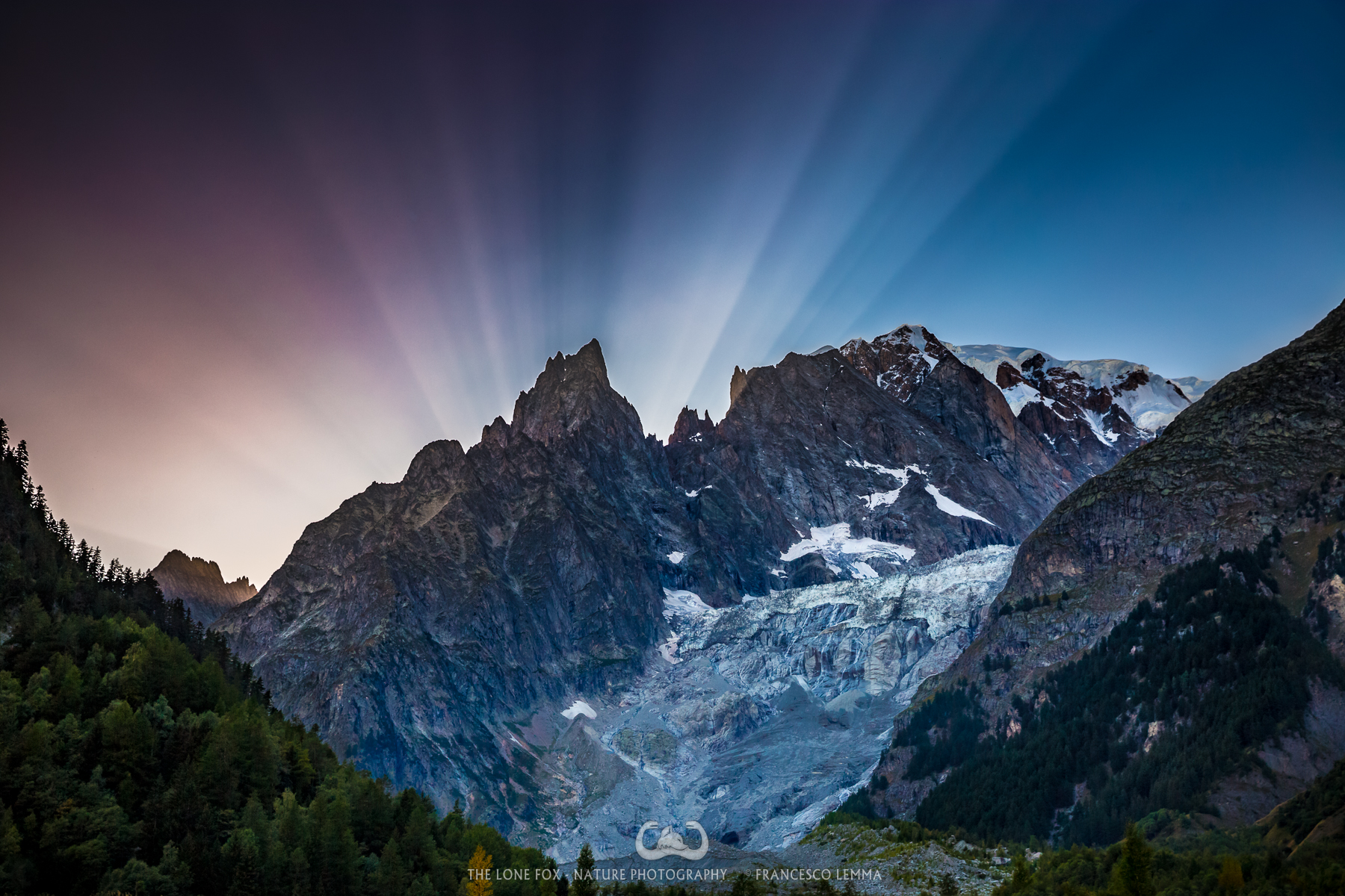 The Au-revoir du Mt. Blanc