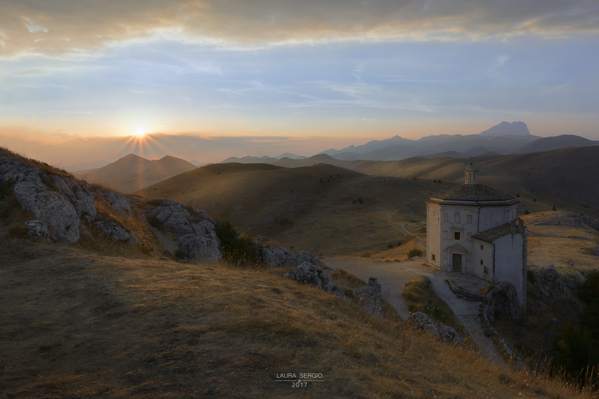 Last lights at the Rock