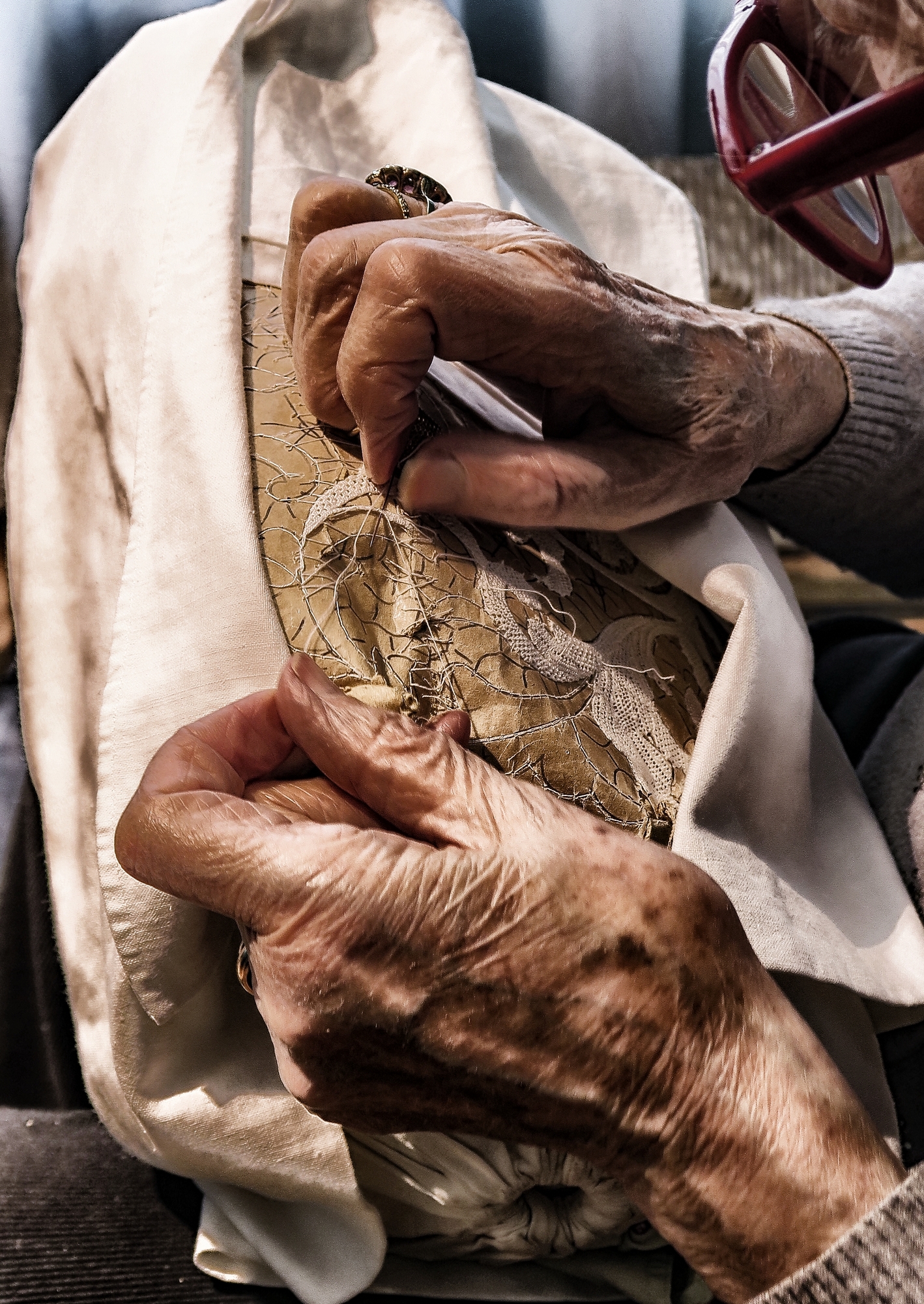 The ancient lace art