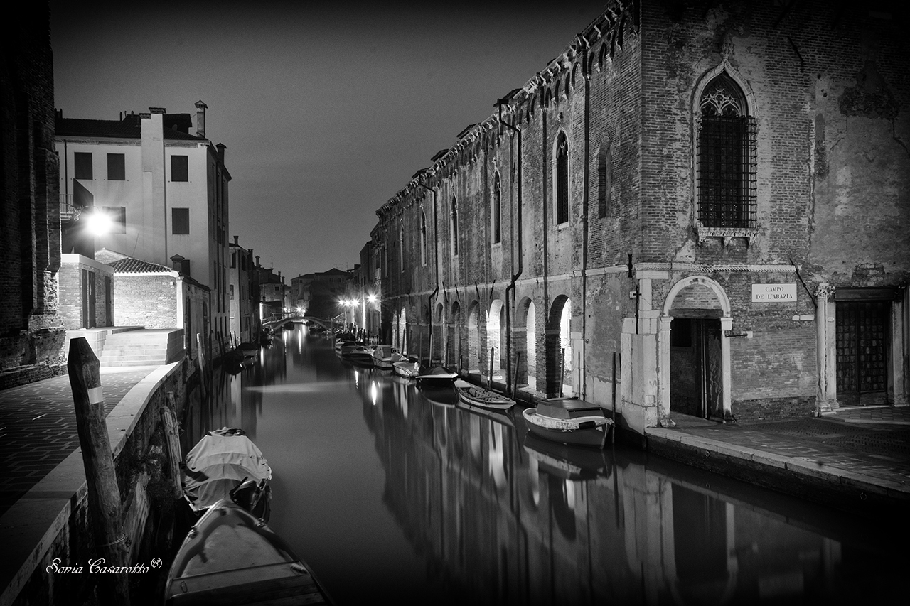 Venice by night