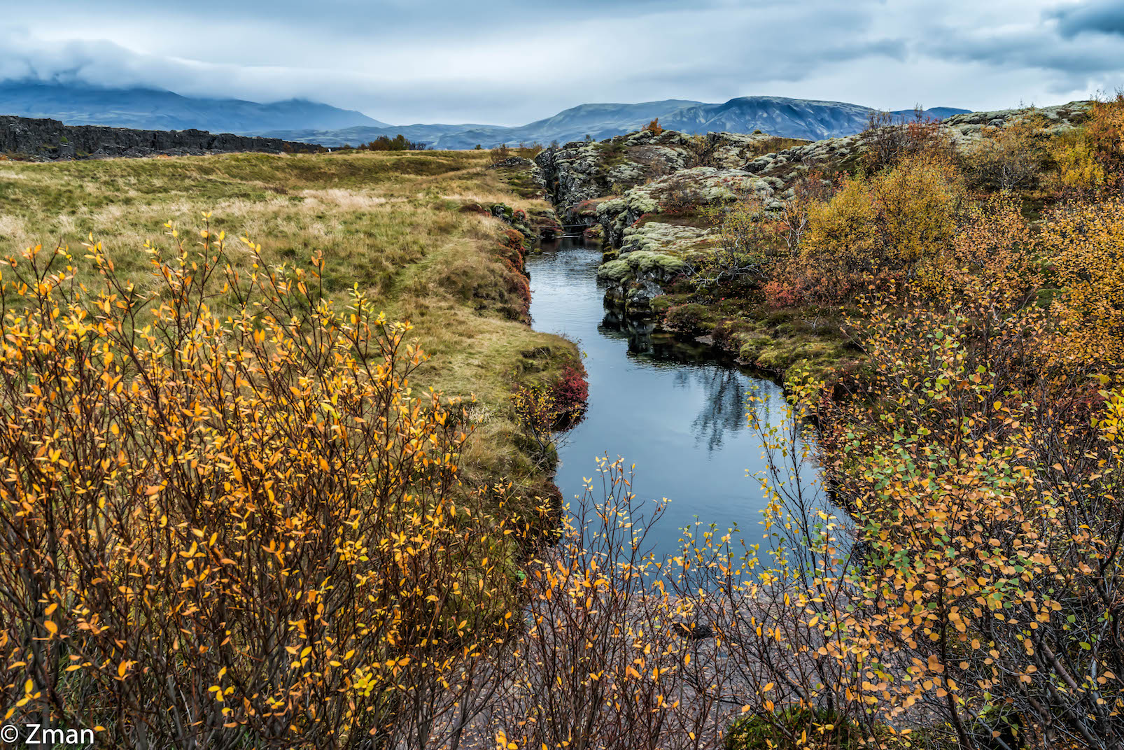 The Crack in Thingvellir