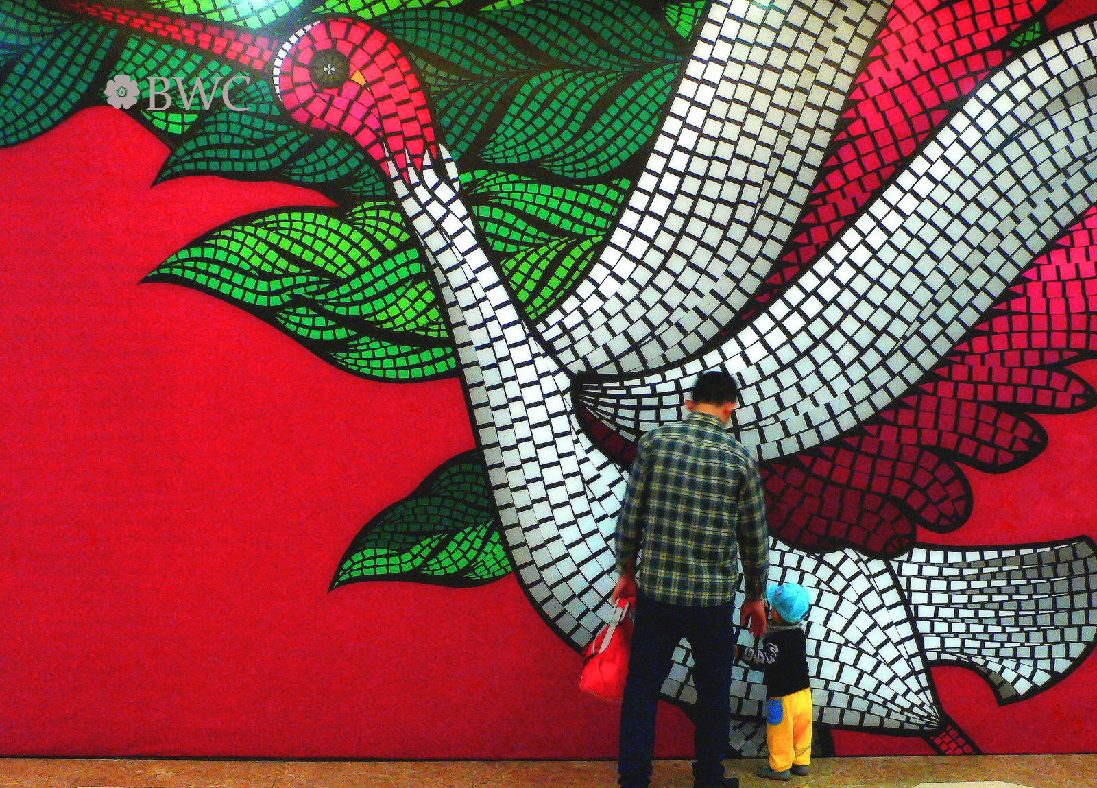 Baby Trying To Touch The Phoenix