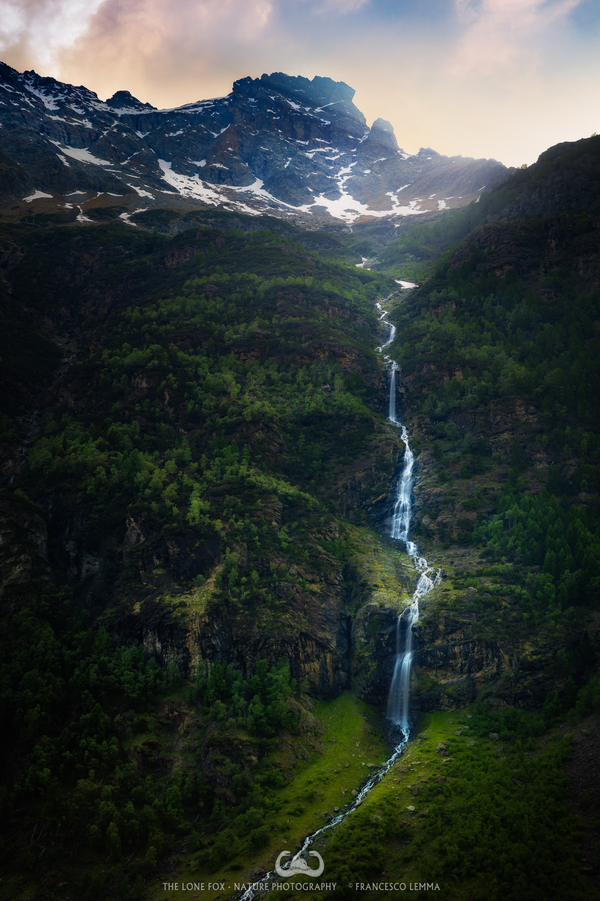 Valmalenco Waterfall