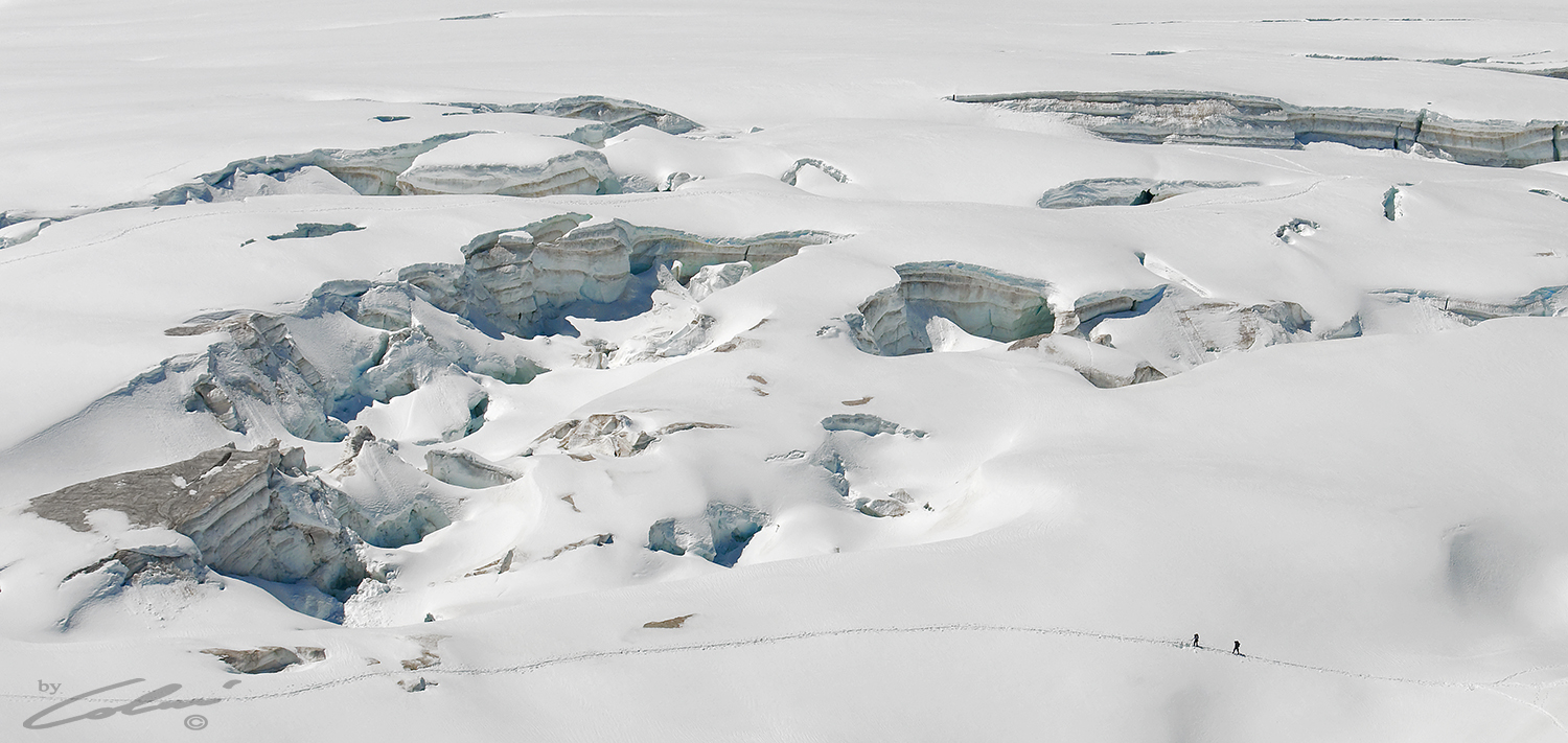 Walking between the cracks