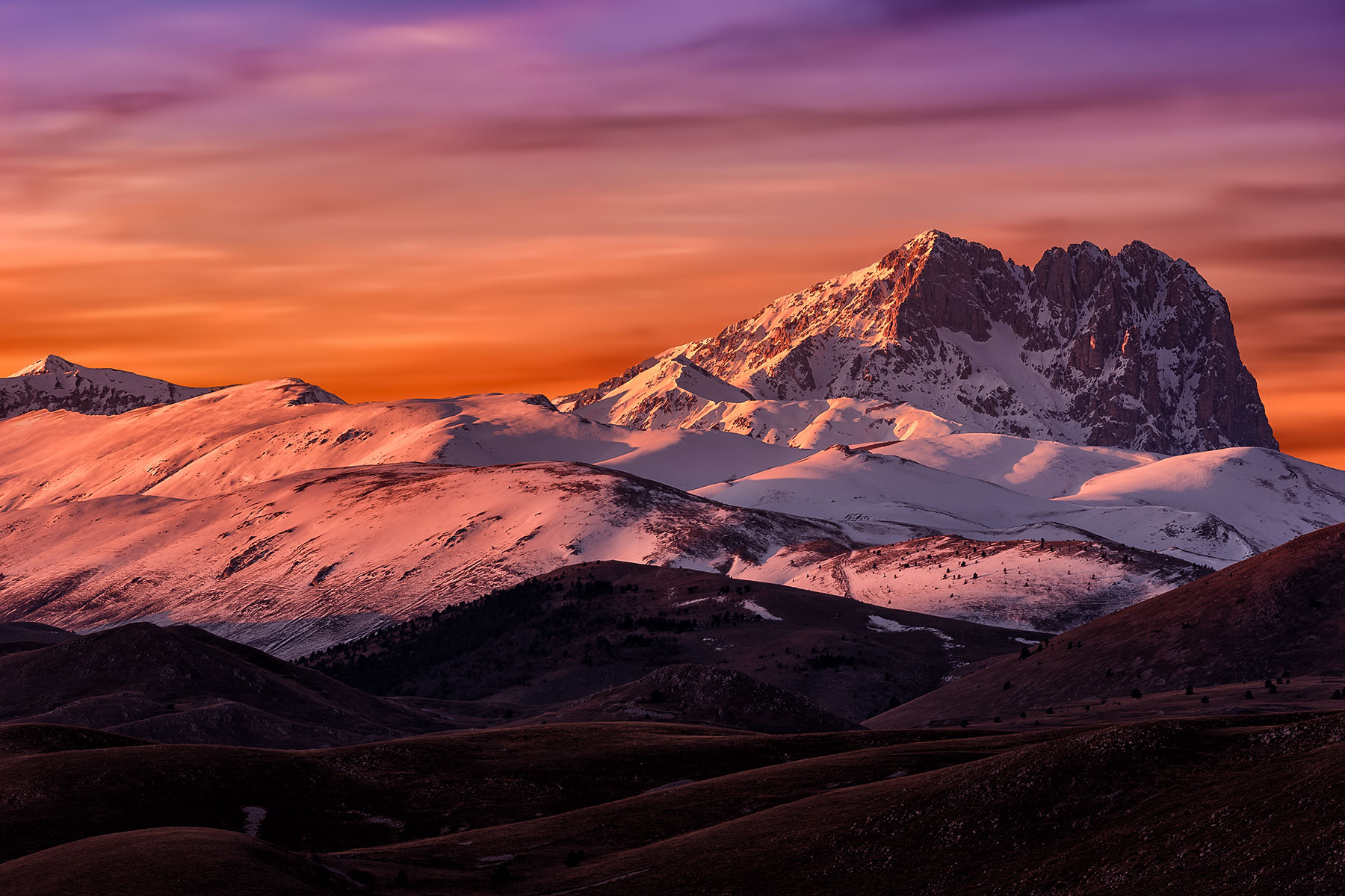 Il tramonto del Gigante