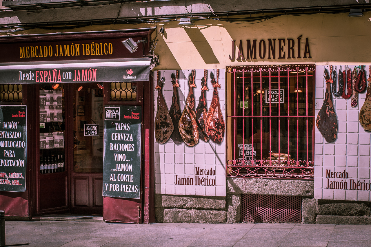 Madrid, jamoneria