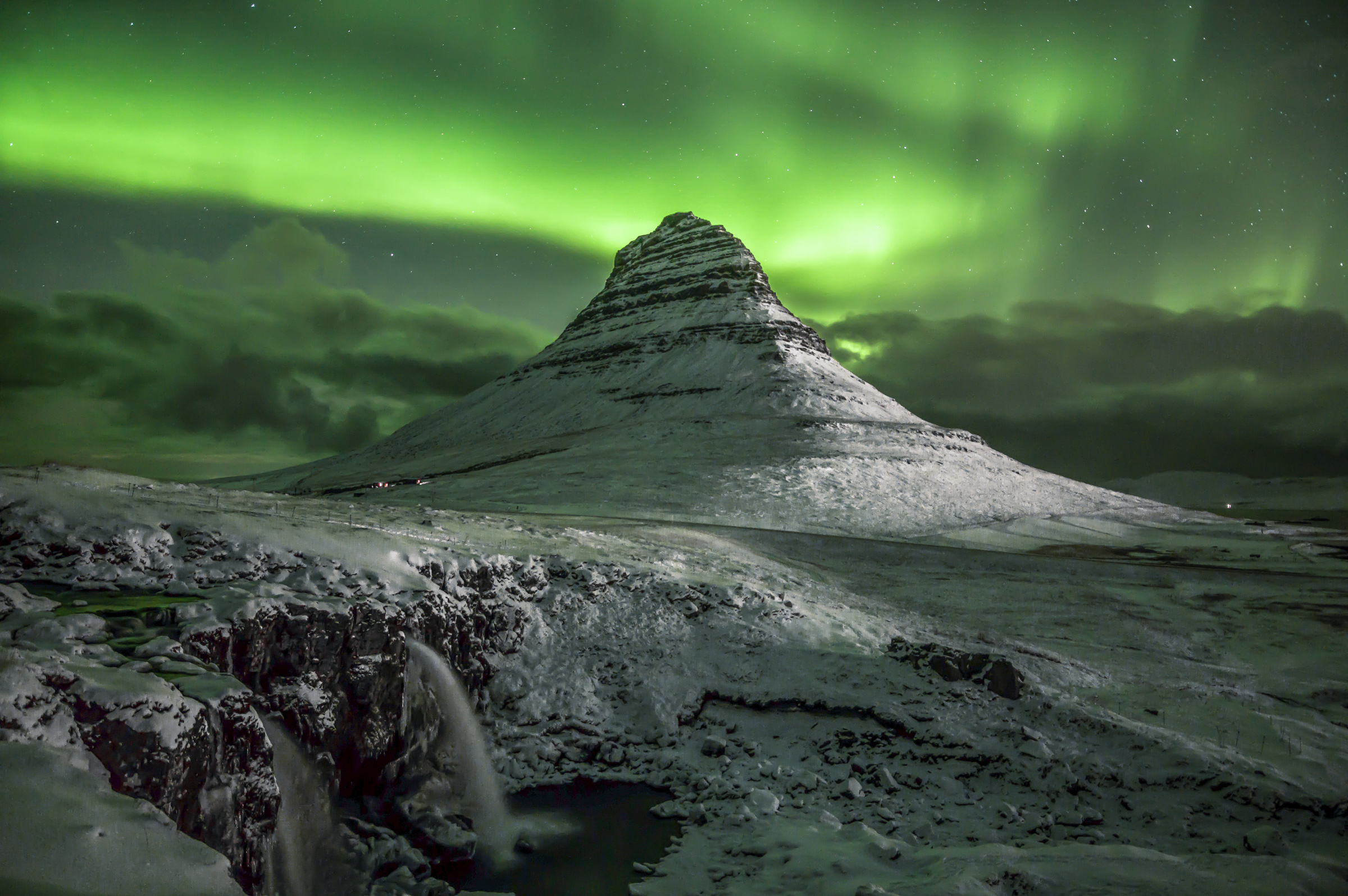 Northern Aurora at Hirkjufell