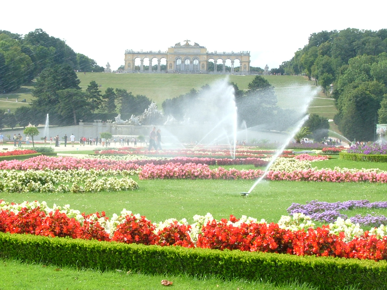 summer gardens, Vienna