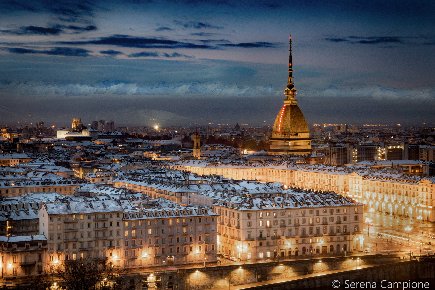 Torino innevata