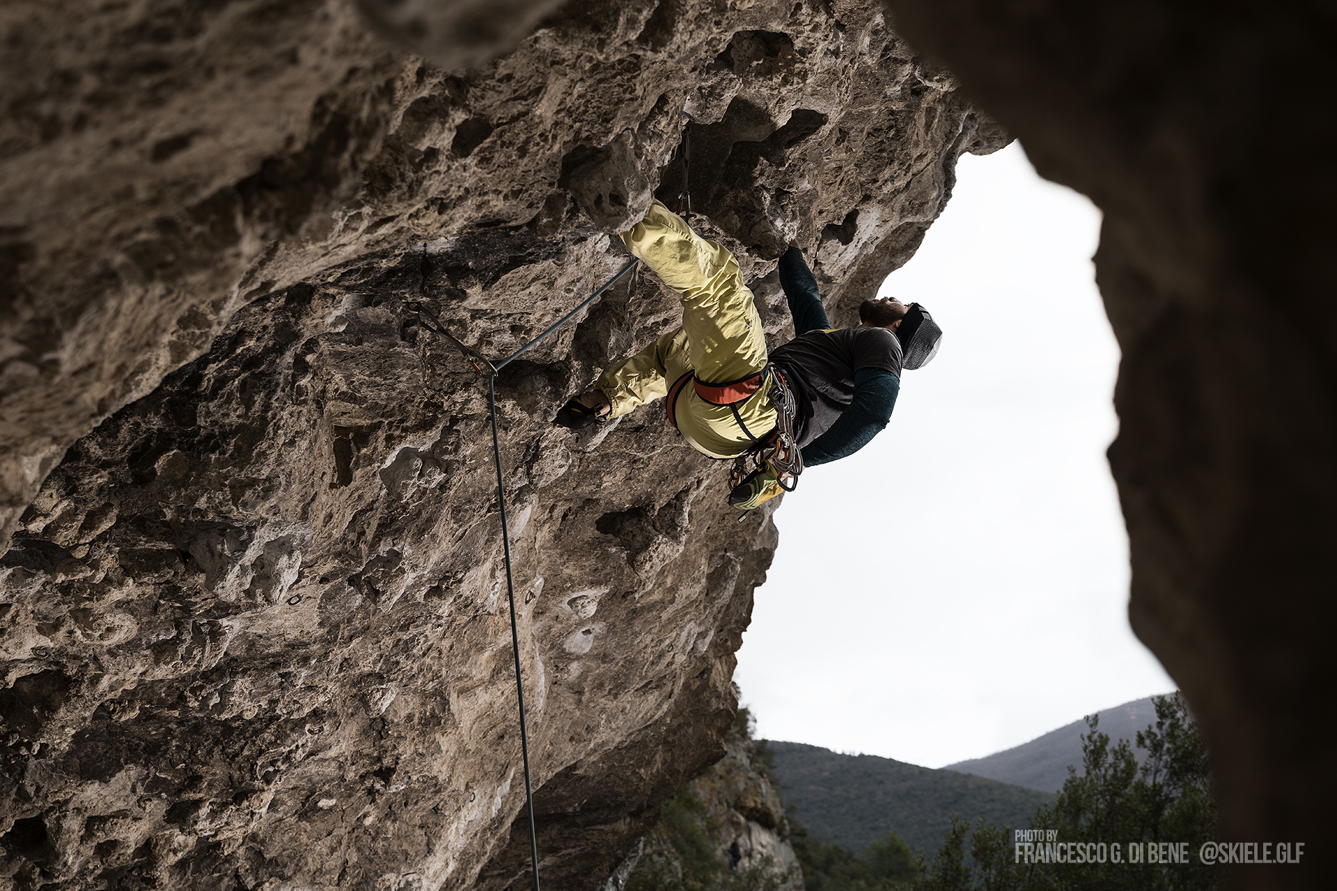 Climbing: Cosimo in climbing 7A + # 2