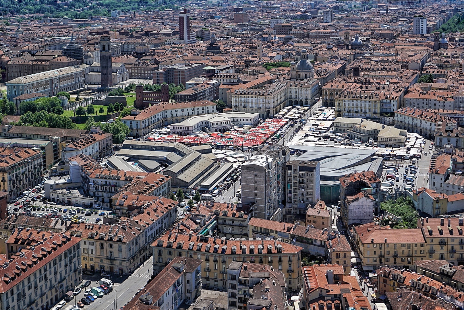 Turin from the ball
