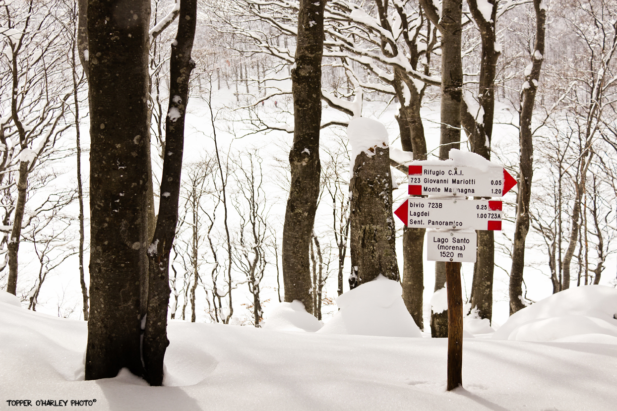 Lago Santo - Segnavia