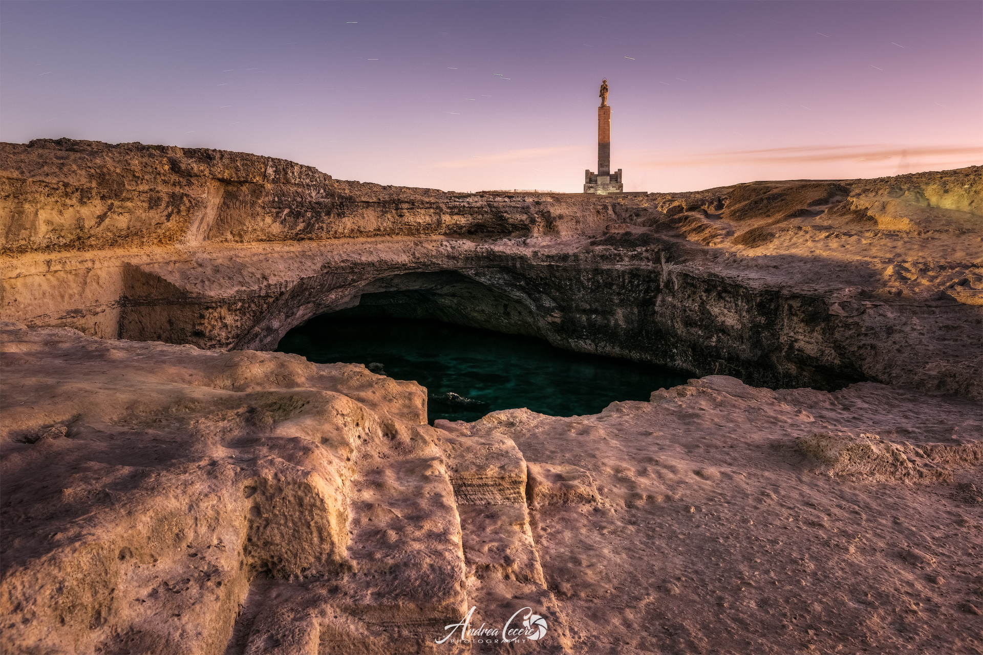 Grotta della poesia a San Foca