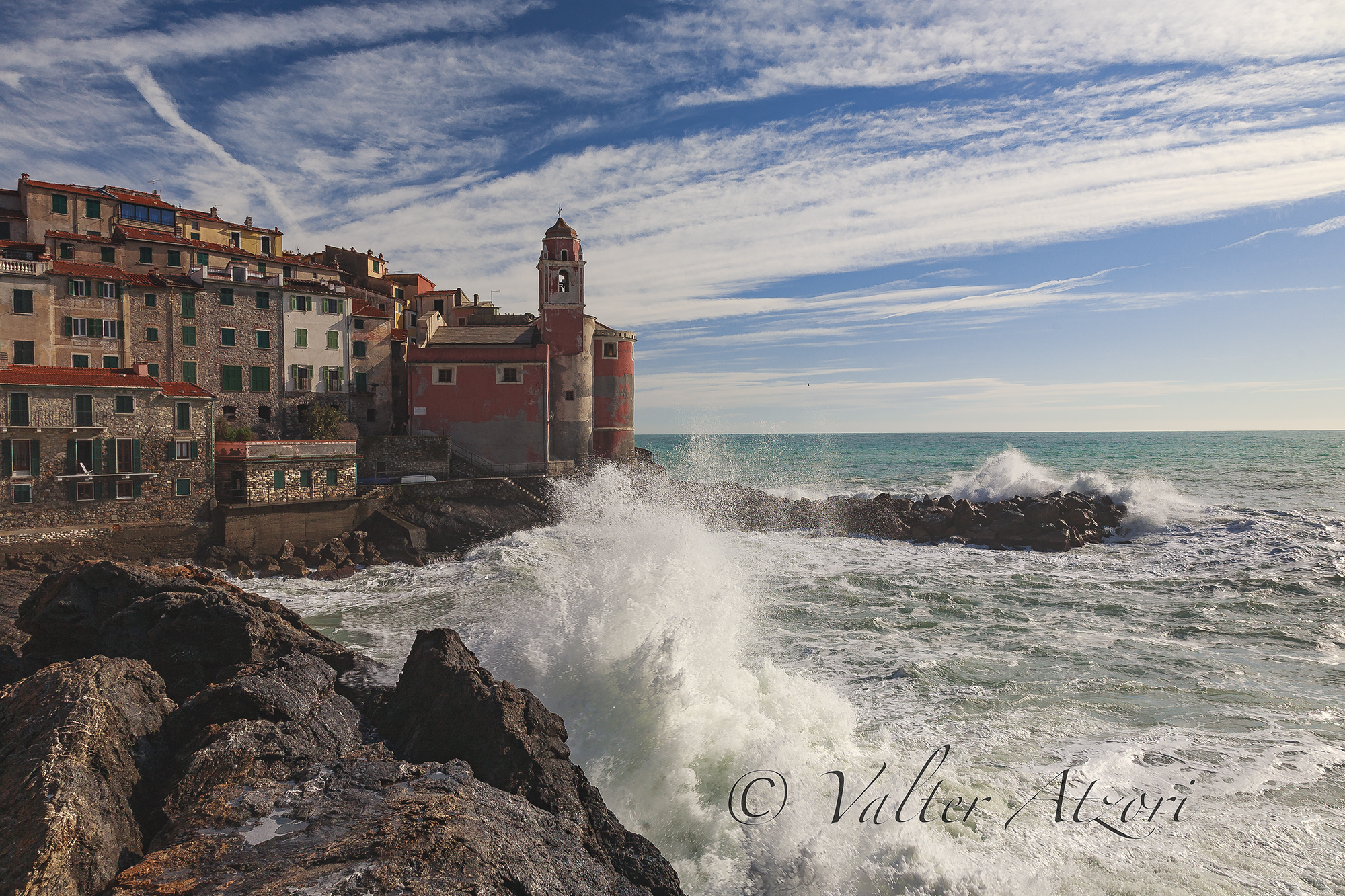 Sea Storm in Tellaro (sp)