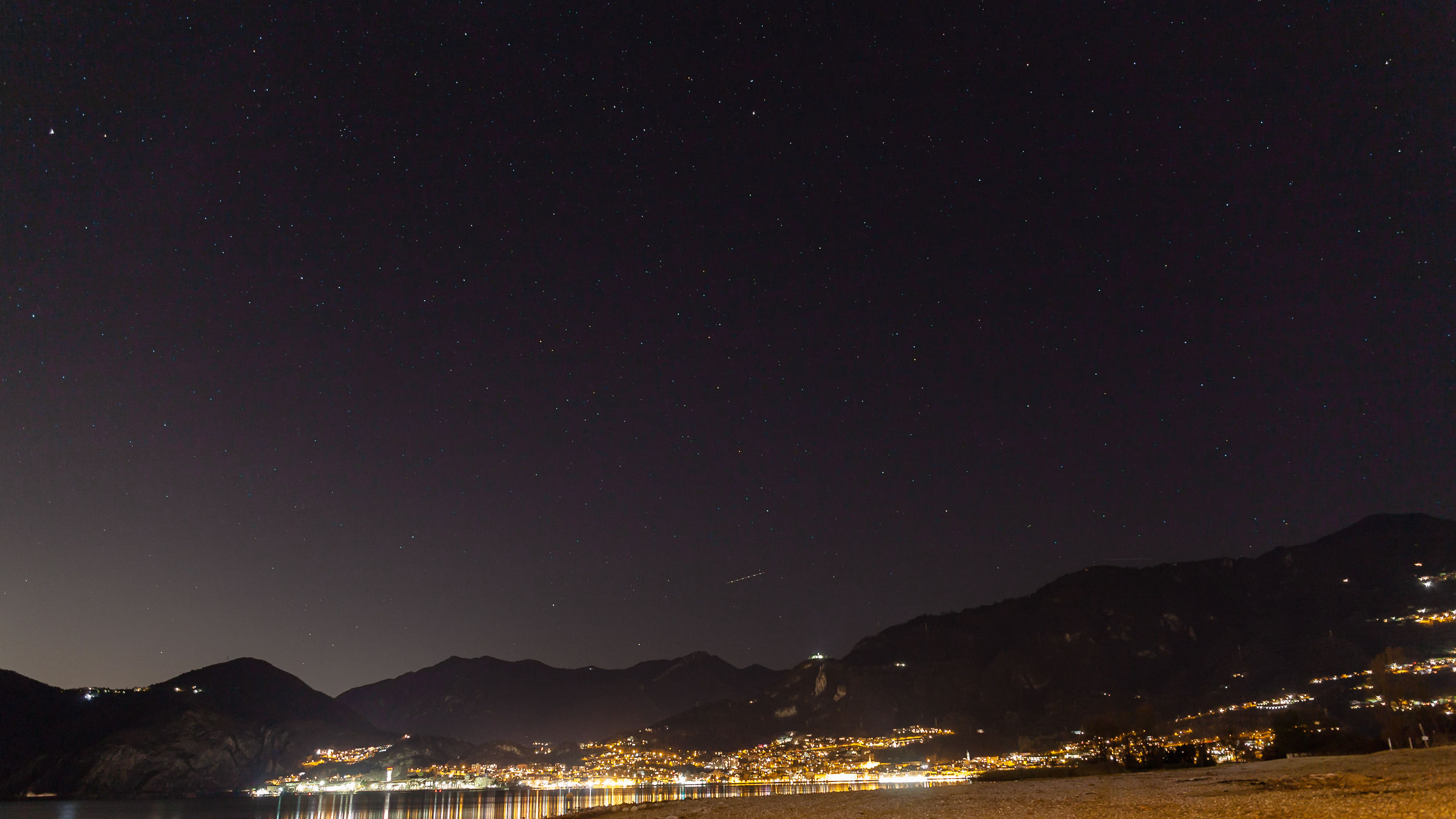 Lights of the stars and the lake 2