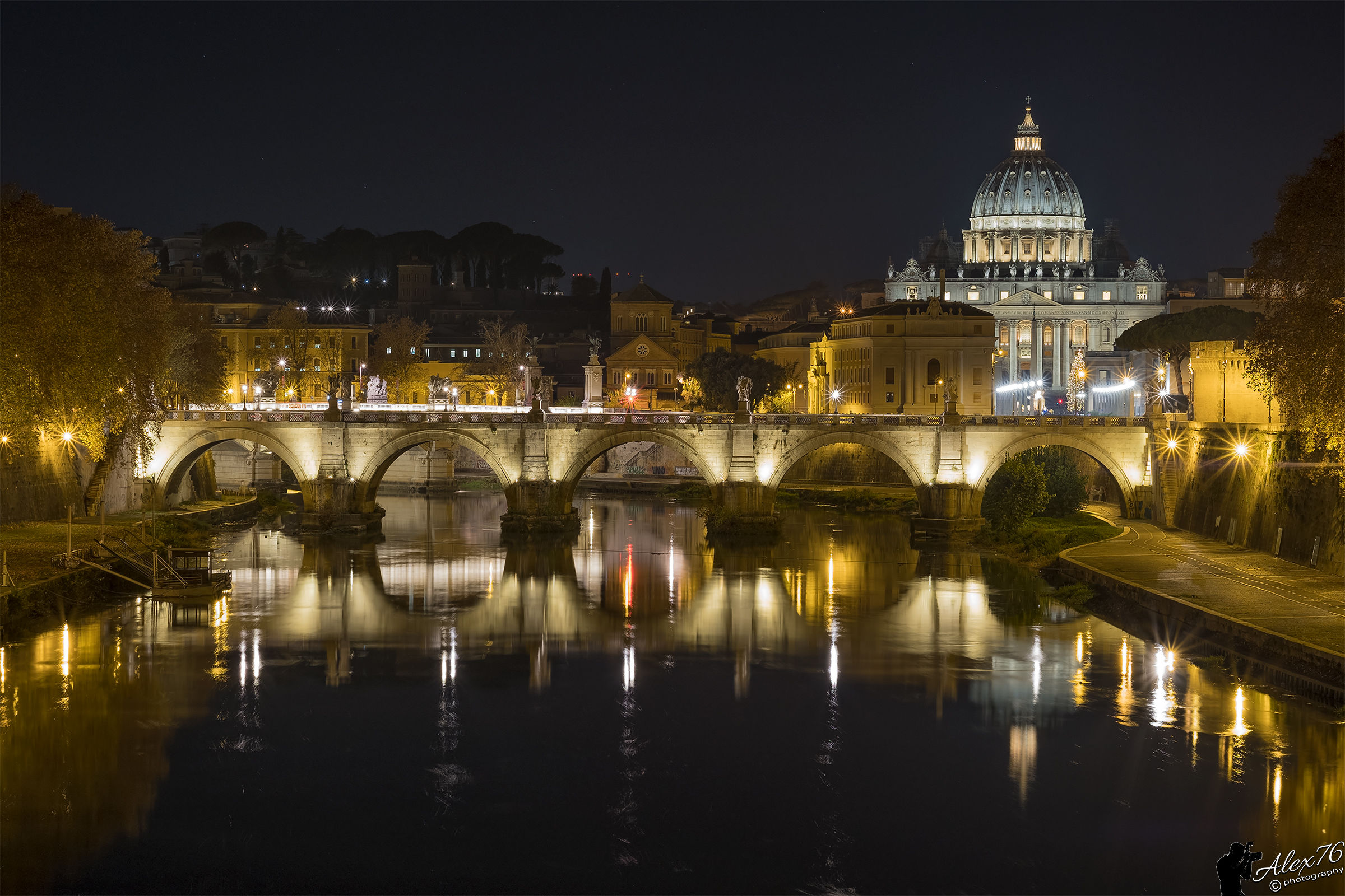 St. Peter's from the Umberto I Bridge