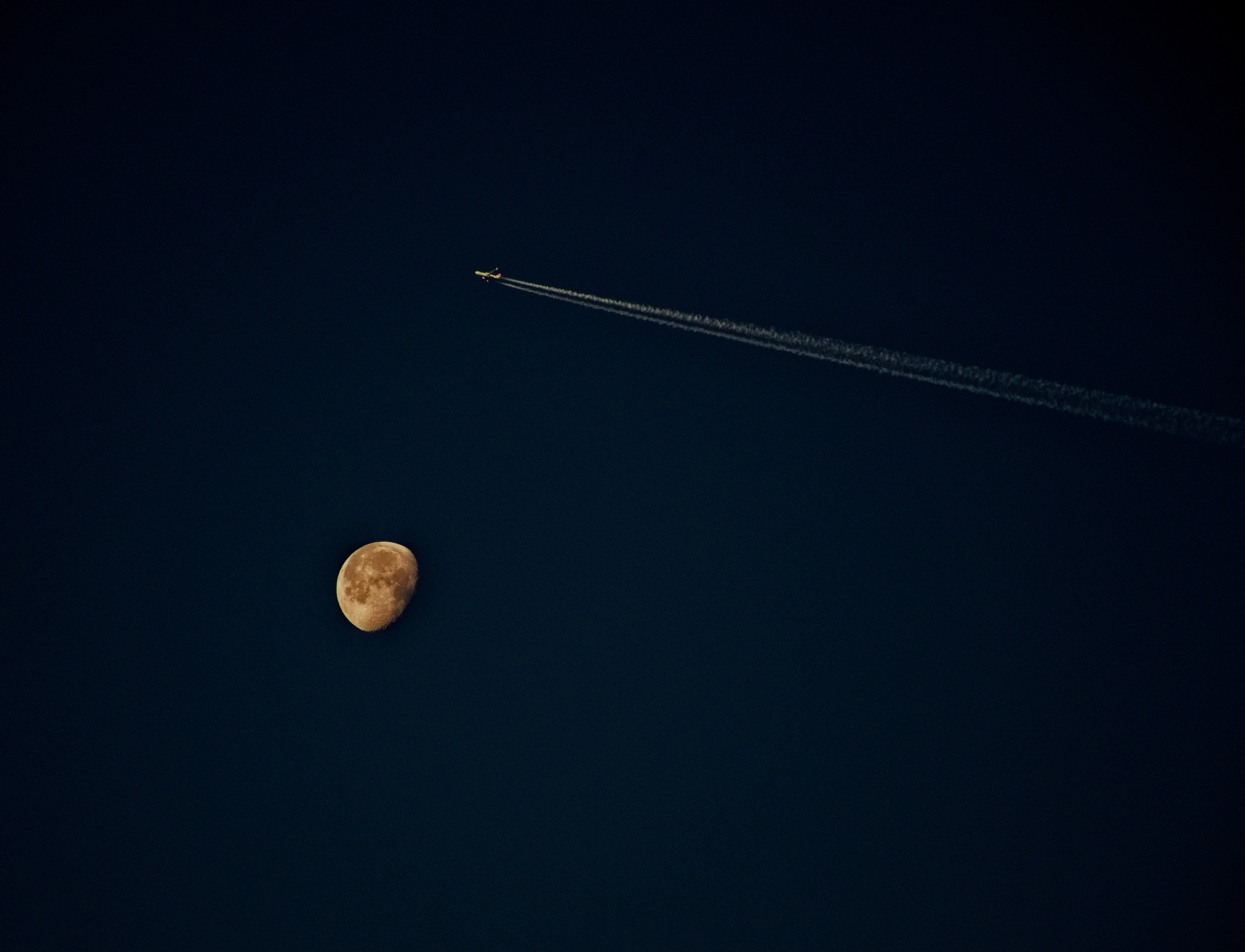 Fly over the moon