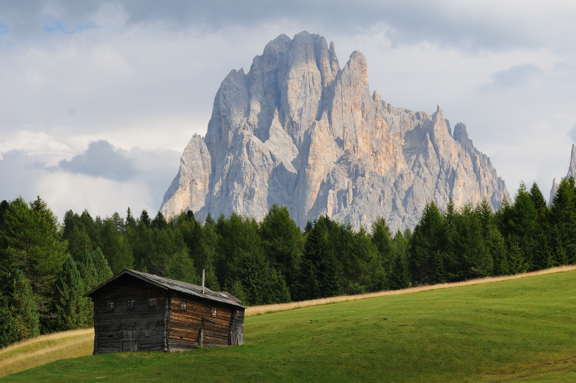 Sassolungo from Alpe di Siusi